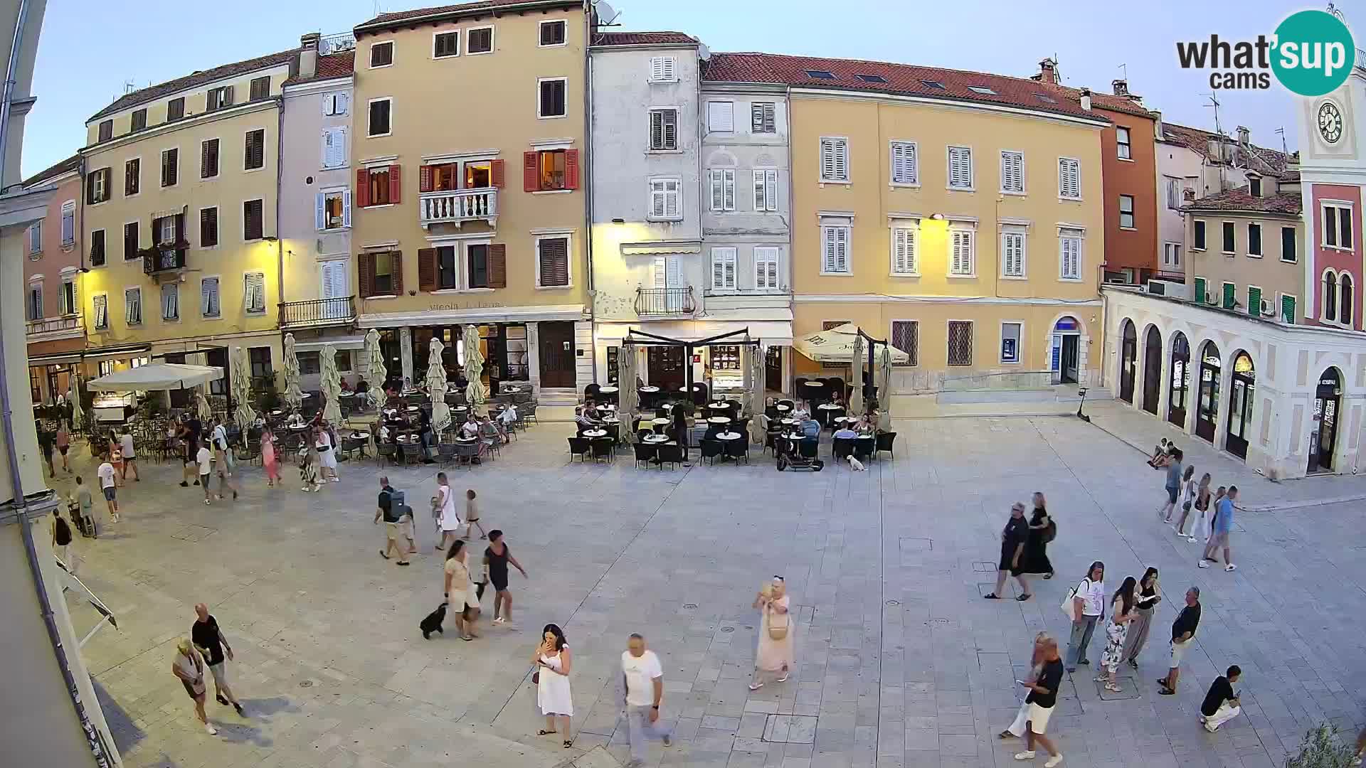 Rovinj Center Webcam – Main Square