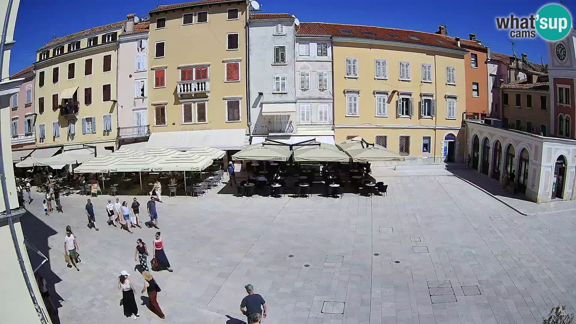 Rovinj Center Webcam – Main Square