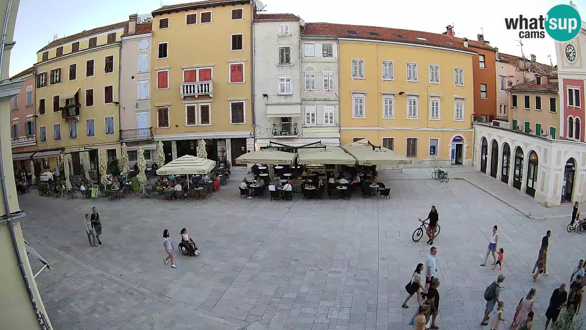 Rovinj Center Webcam – Main Square