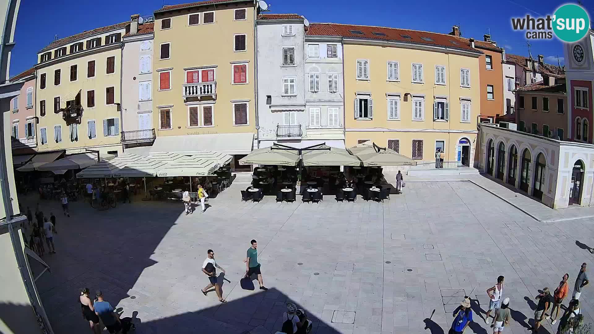 Webcam Rovinj Centar – glavni trg
