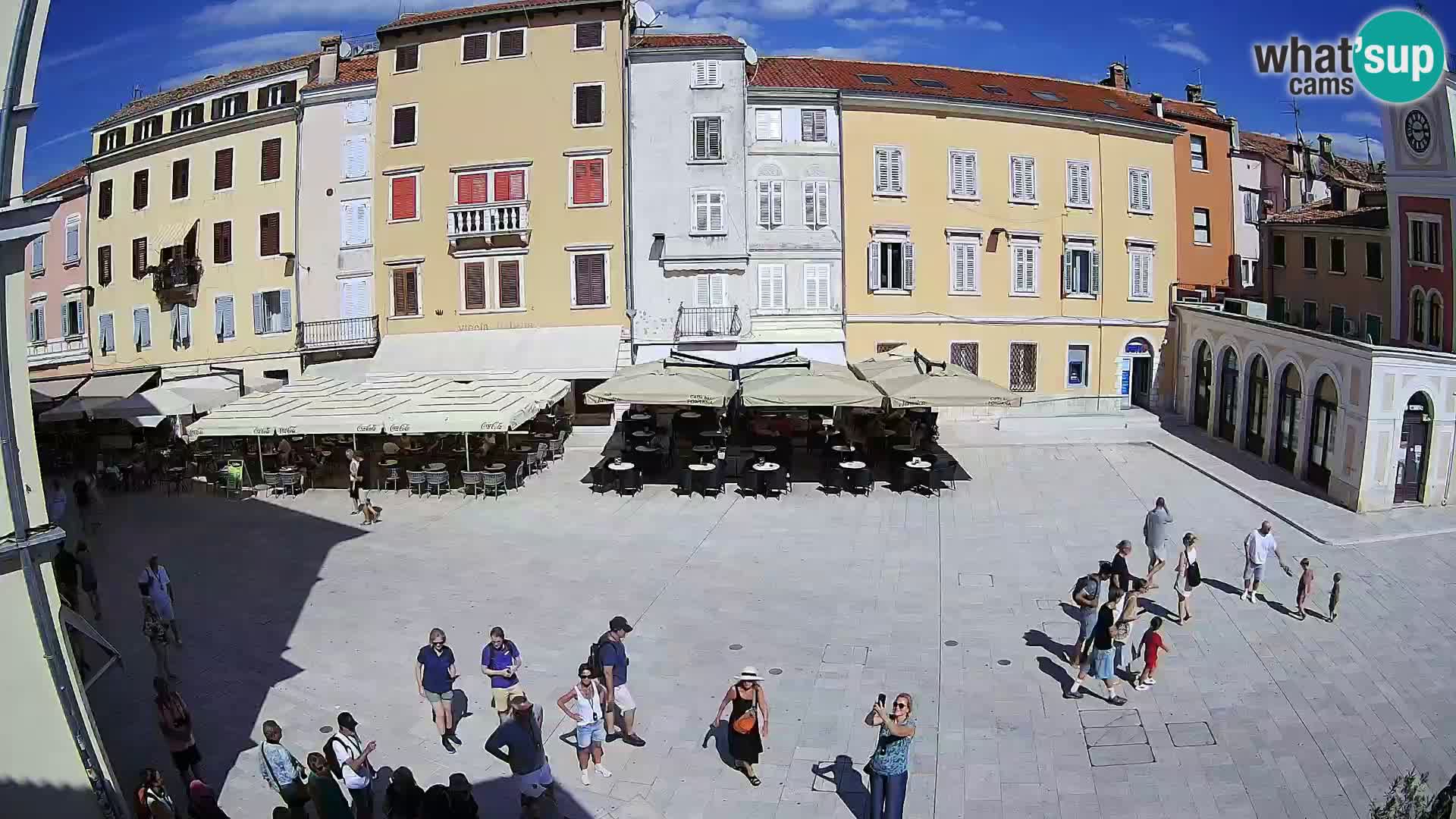 Webcam Rovigno Centro – Piazza Centrale