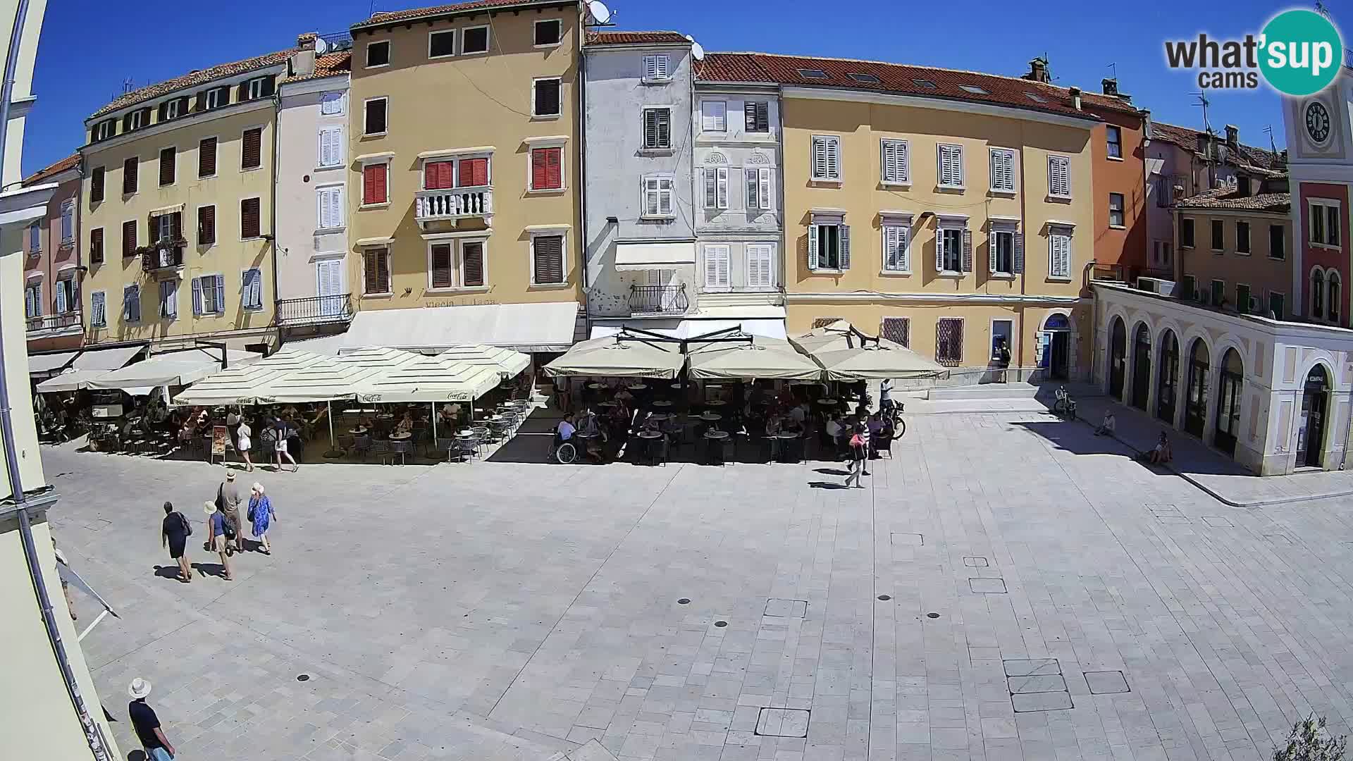 Webcam Rovinj Center – Plaza Principal