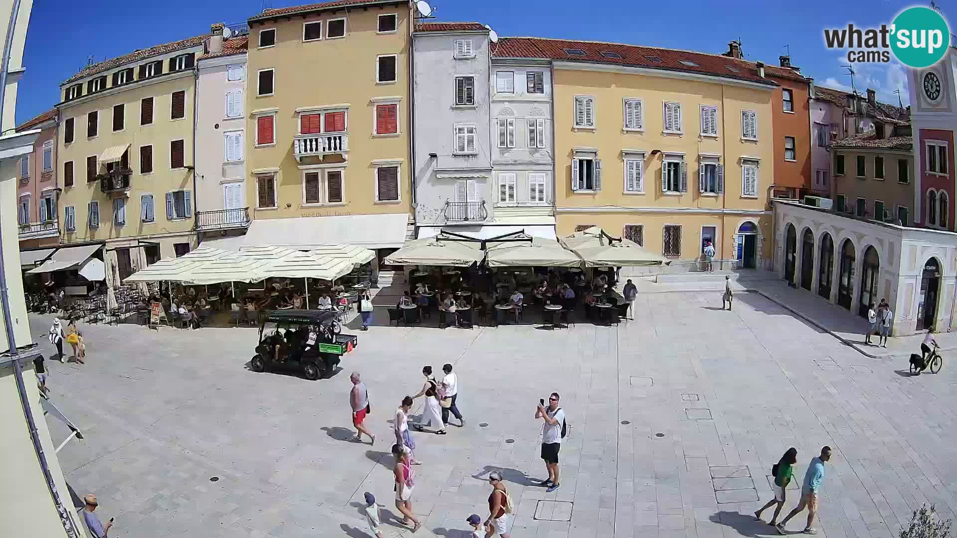 Webcam Rovinj Center – Plaza Principal