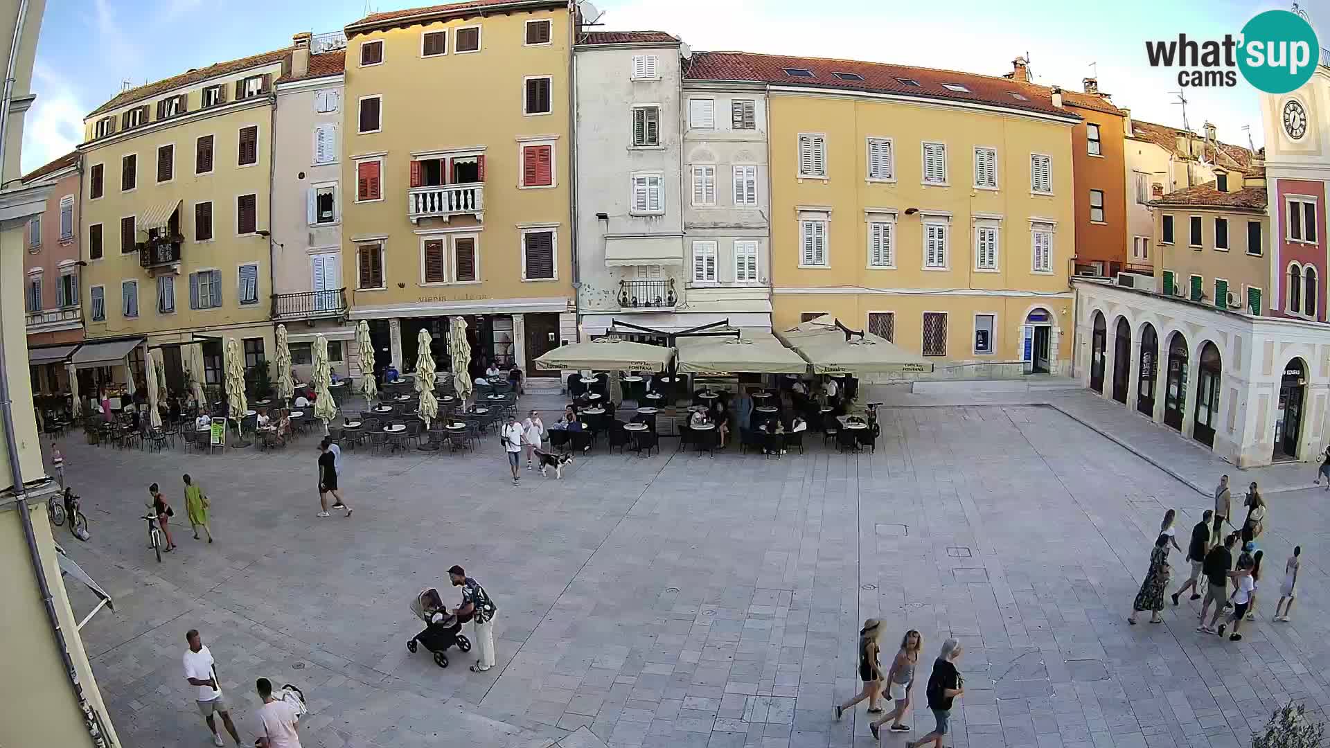Webcam Rovinj Center – Plaza Principal