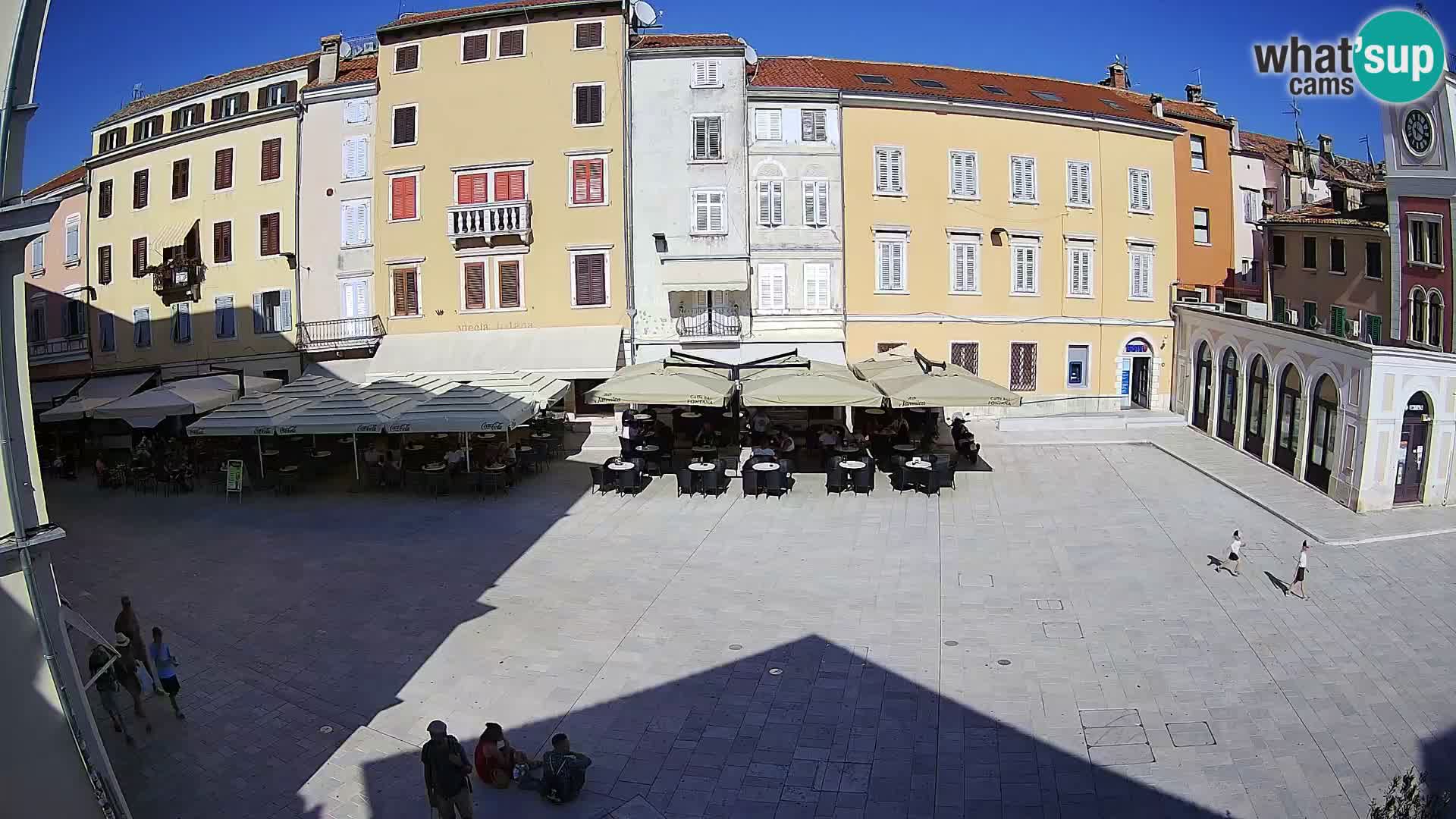 Webcam Rovinj Center – Plaza Principal