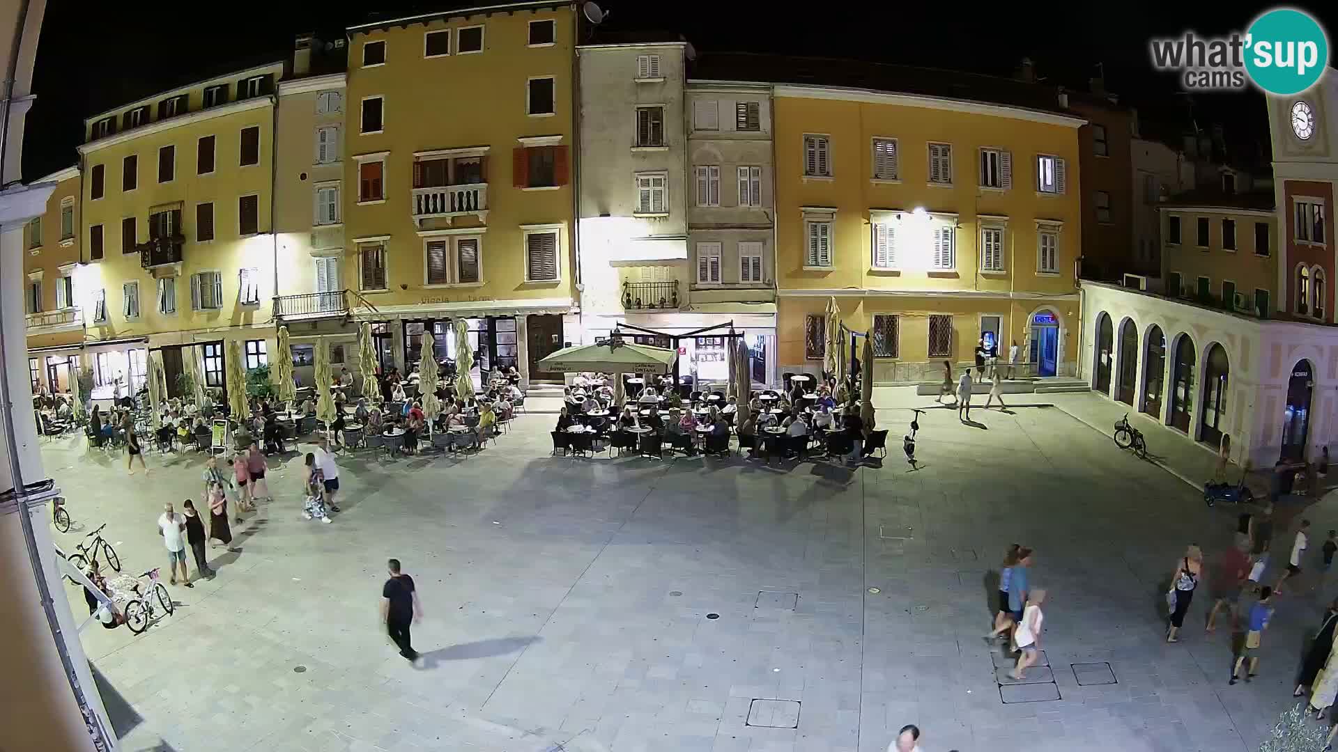 Webcam Rovinj Zentrum – Hauptplatz in Echtzeit