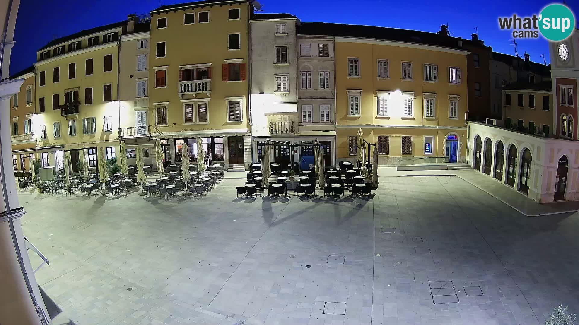 Webcam Rovinj Center – Plaza Principal