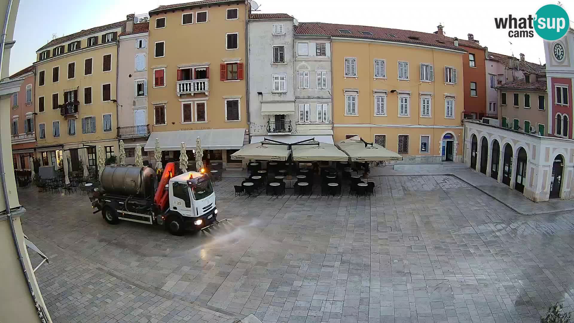 Webcam Rovinj Center – Plaza Principal