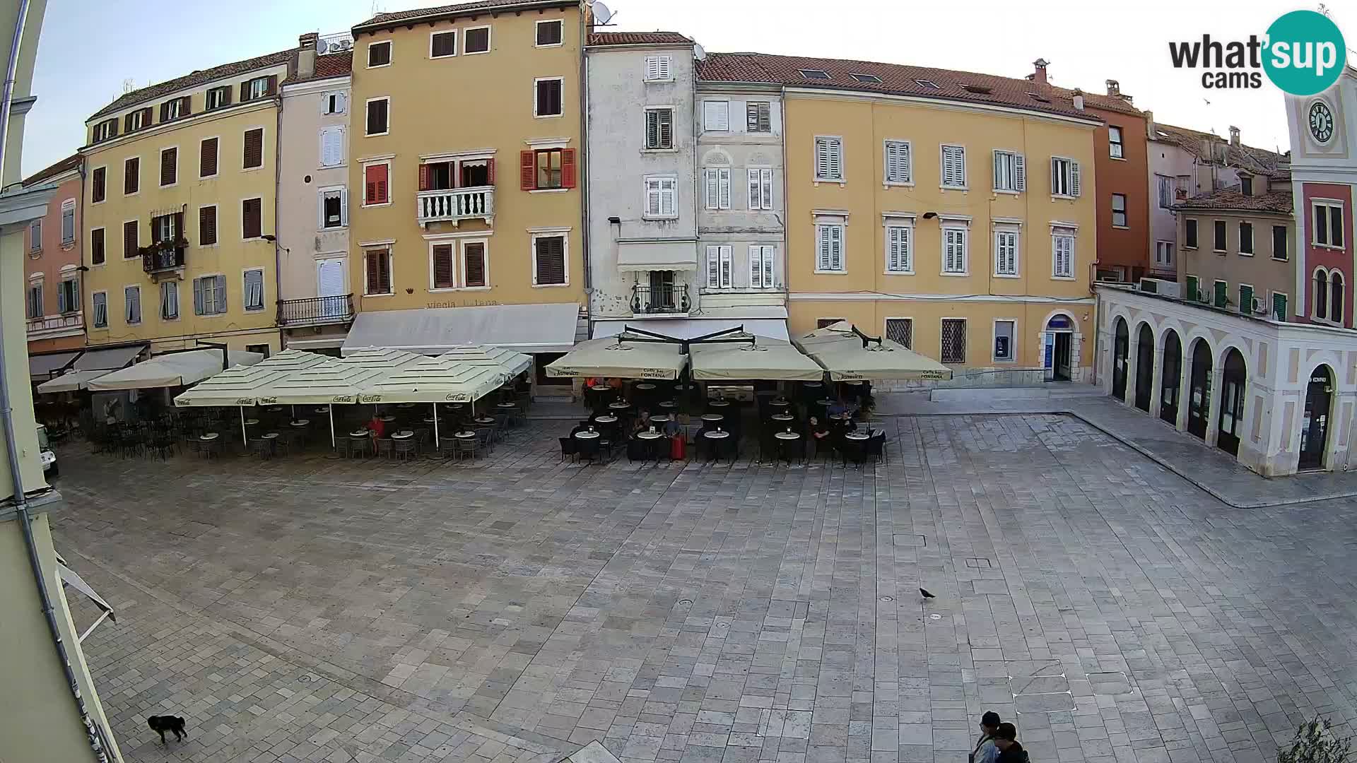 Webcam Rovinj Centre – Place Principale