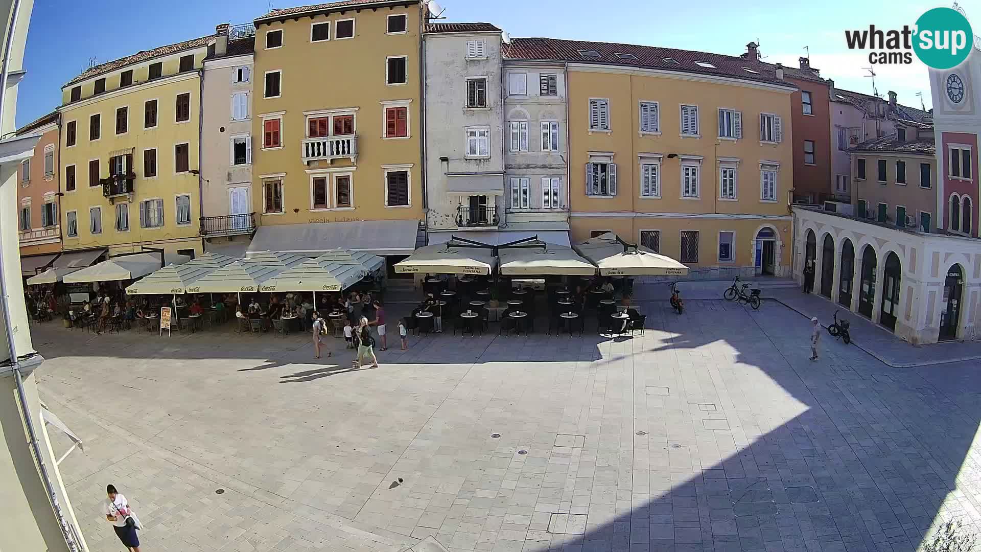 Spletna kamera Rovinj Center – Glavni trg