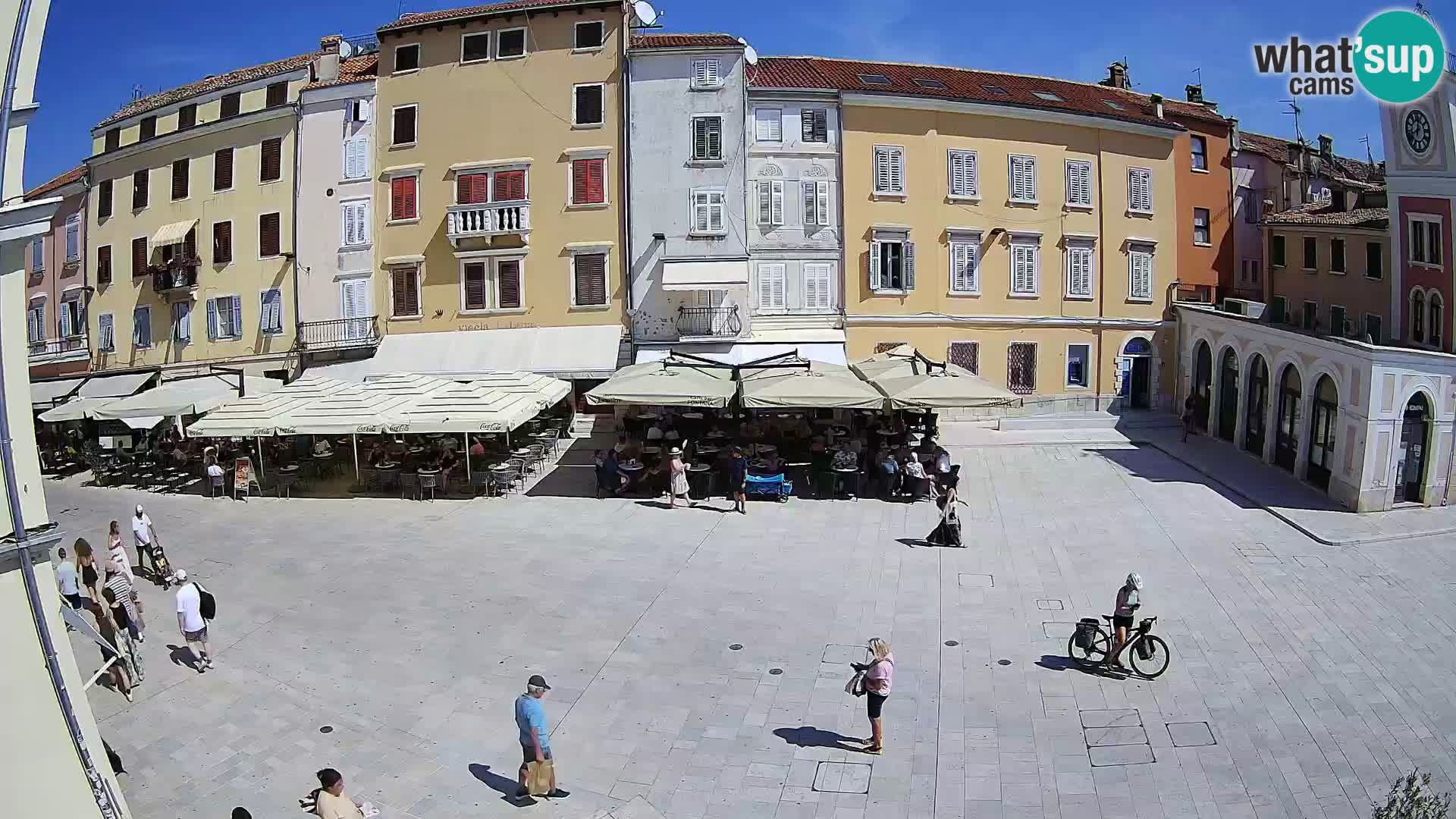 Webcam Rovinj Centar – glavni trg