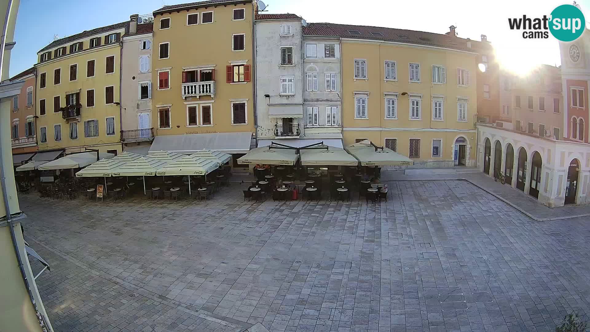 Webcam Rovinj Center – Plaza Principal