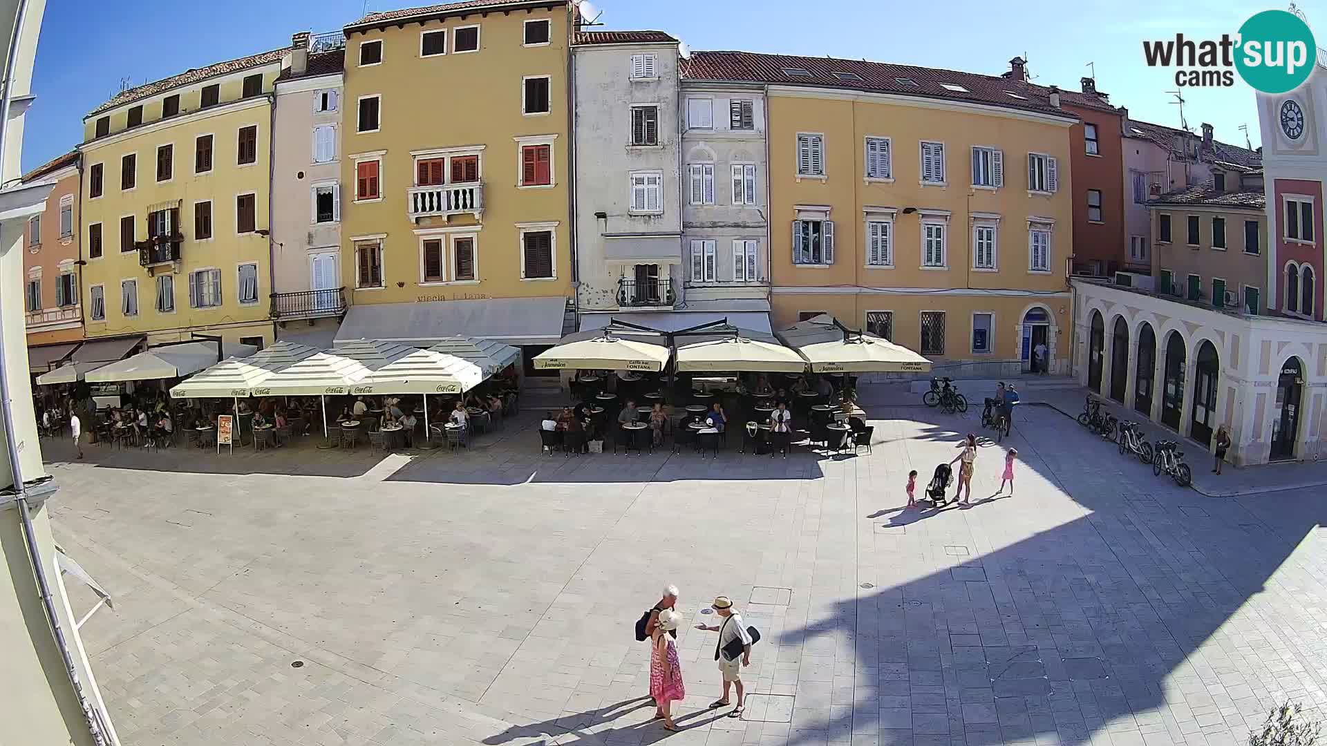 Webcam Rovigno Centro – Piazza Centrale