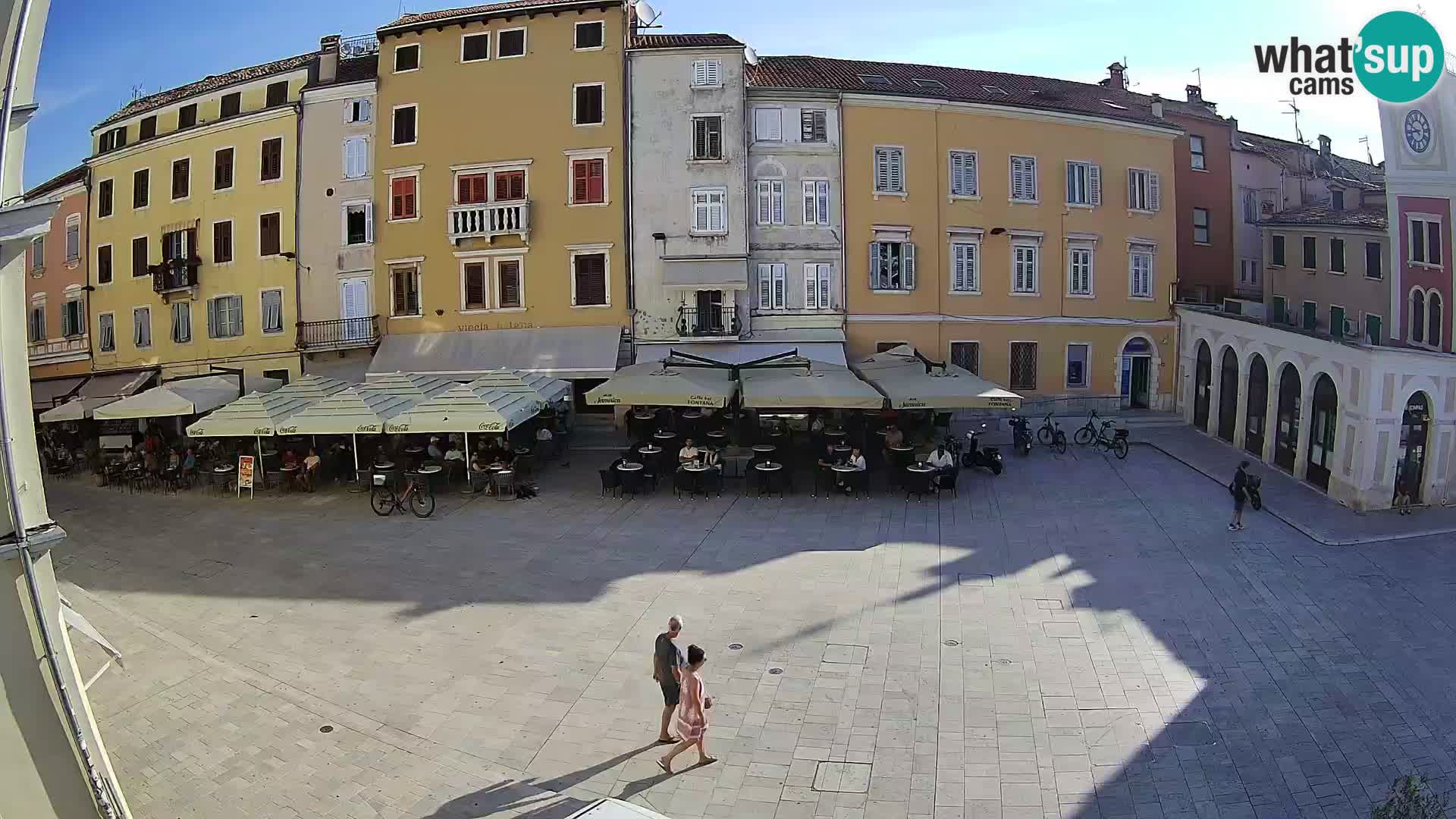 Webcam Rovinj Center – Plaza Principal