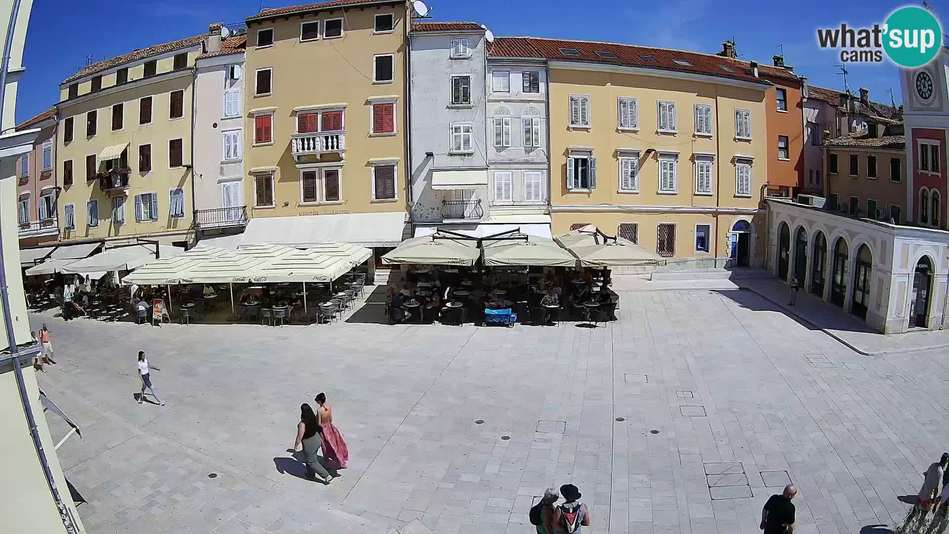 Spletna kamera Rovinj Center – Glavni trg