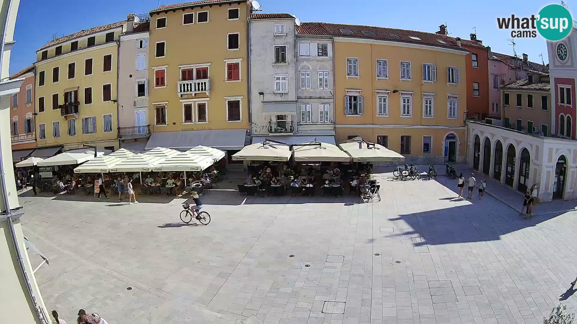 Webcam Rovinj Center – Plaza Principal