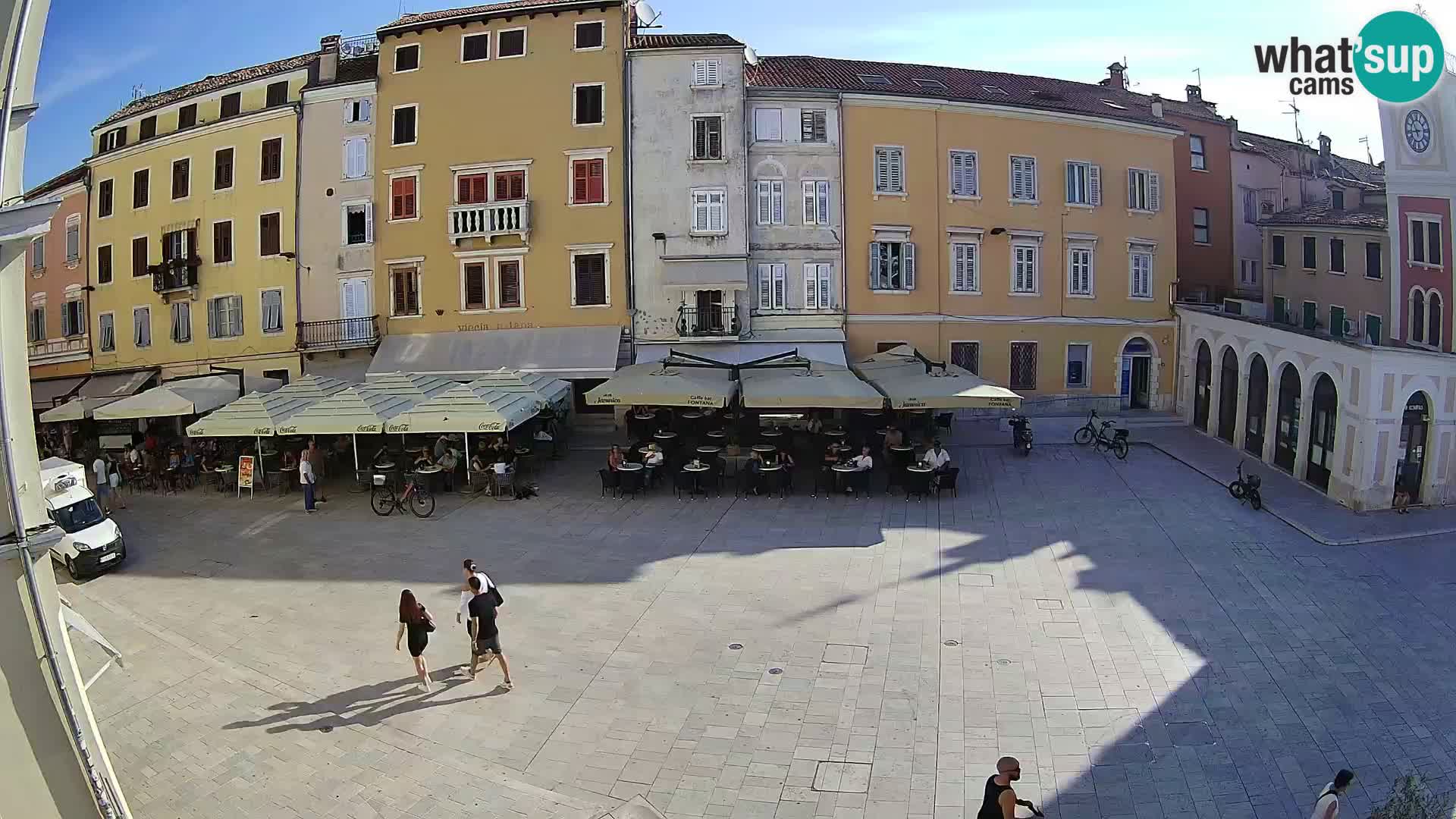 Webcam Rovinj Center – Plaza Principal