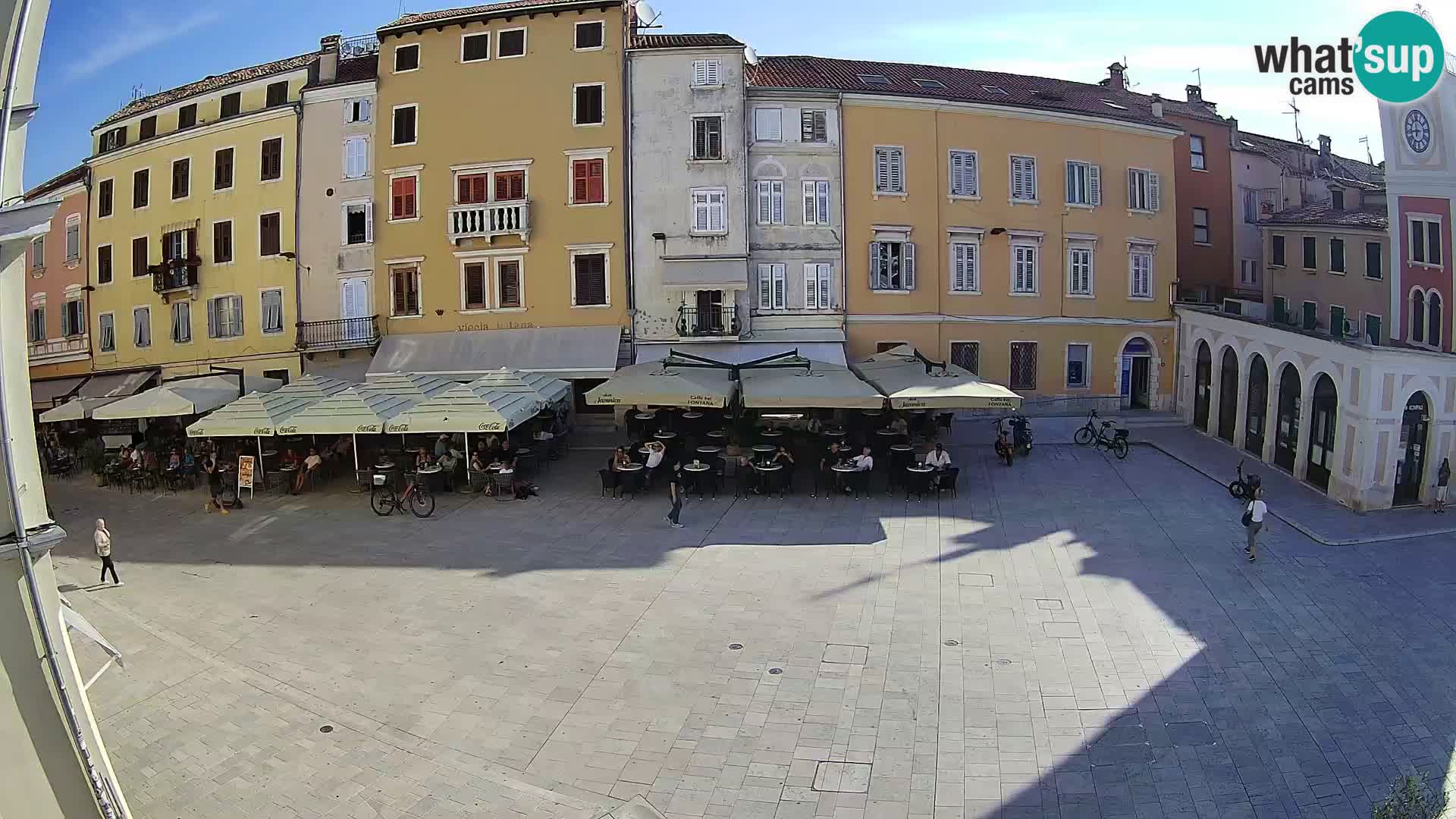 Spletna kamera Rovinj Center – Glavni trg