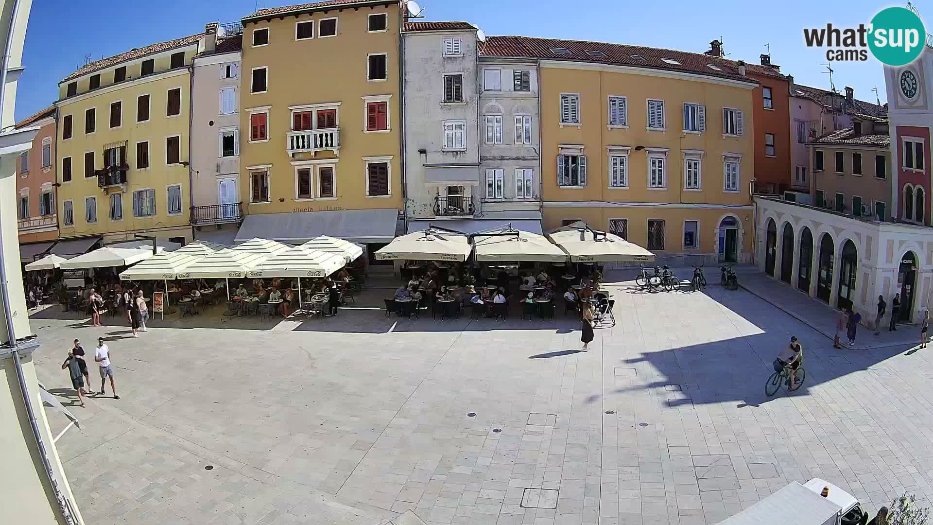 Webcam Rovinj Centre – Place Principale
