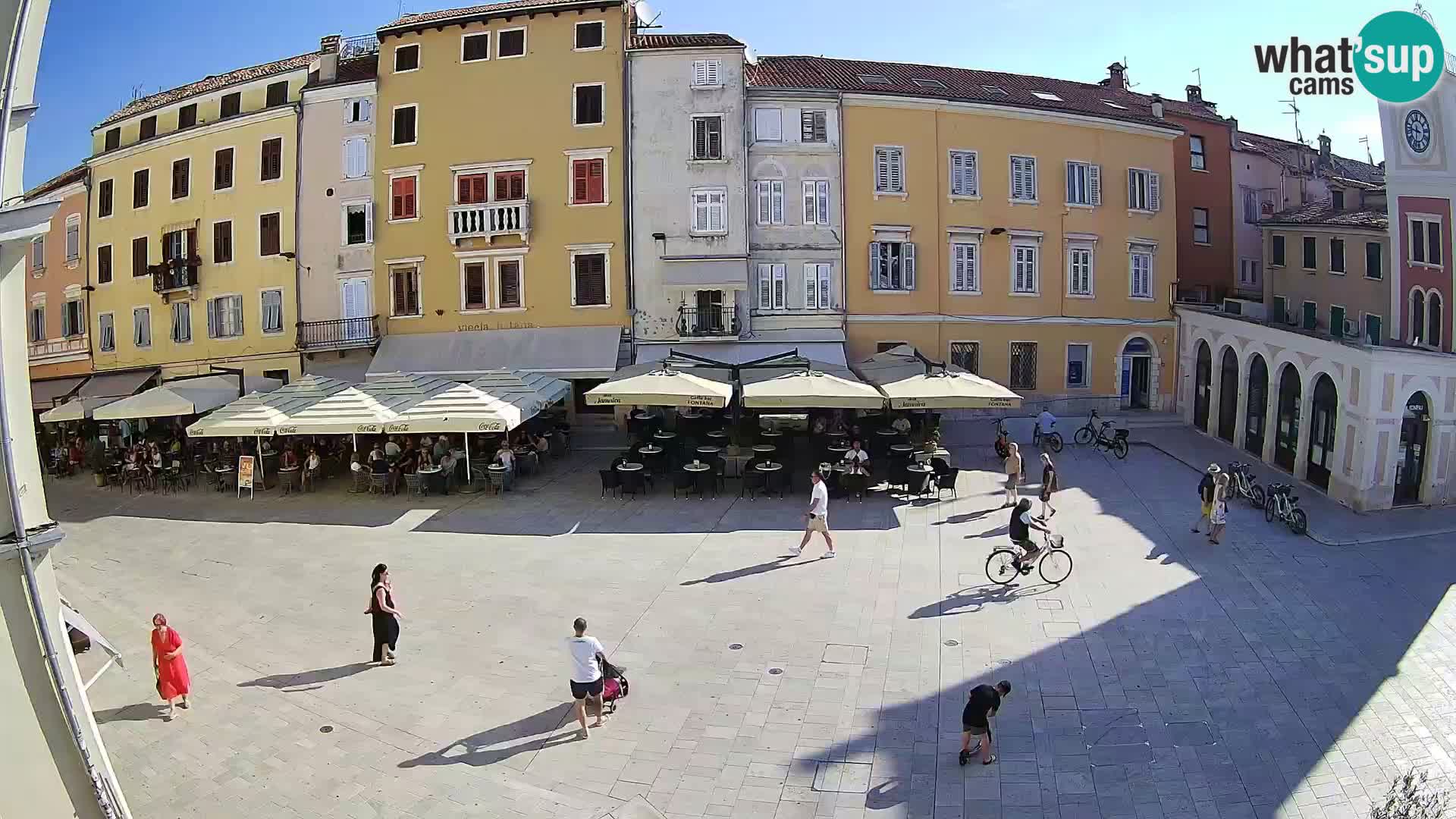 Spletna kamera Rovinj Center – Glavni trg