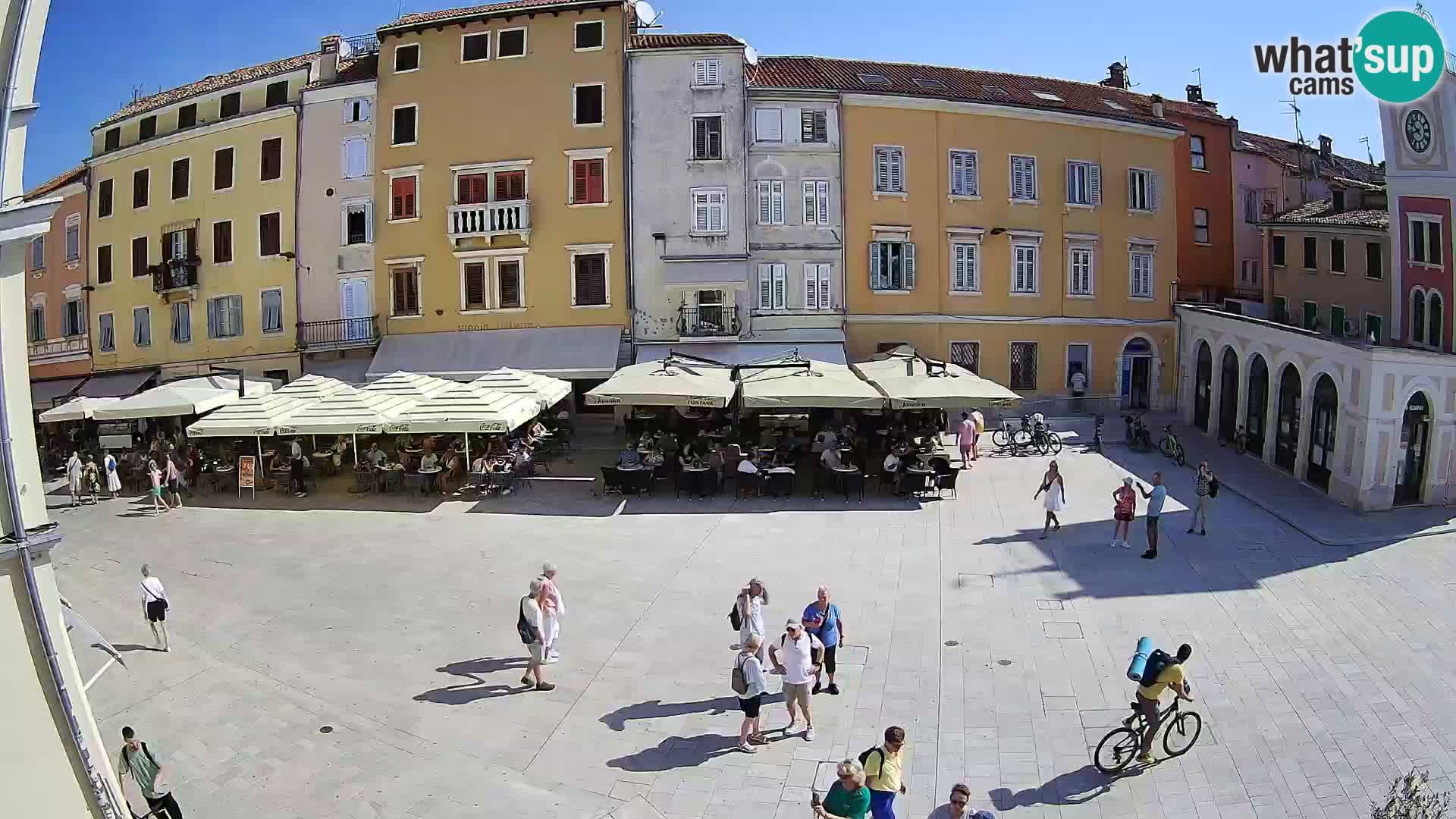 Webcam Rovigno Centro – Piazza Centrale
