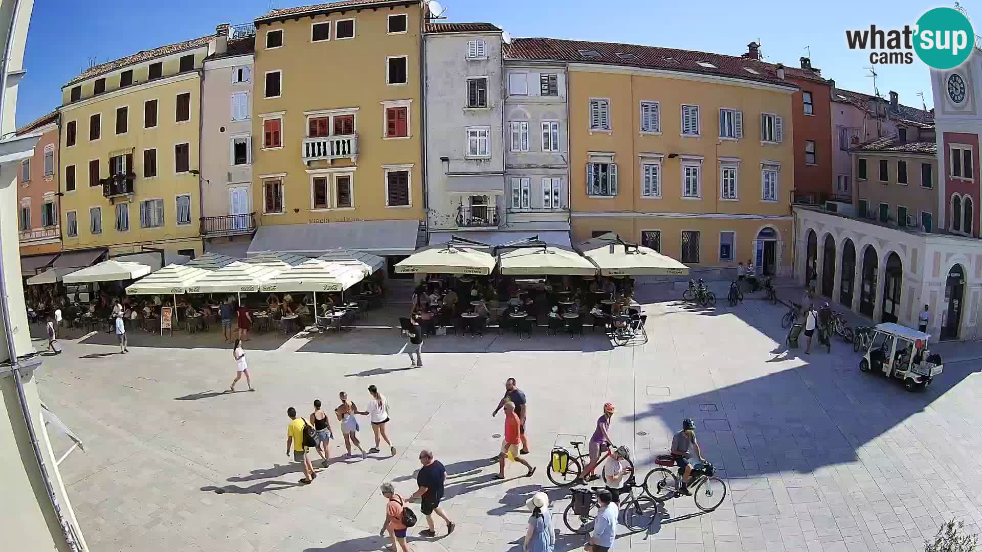 Webcam Rovinj Centar – glavni trg