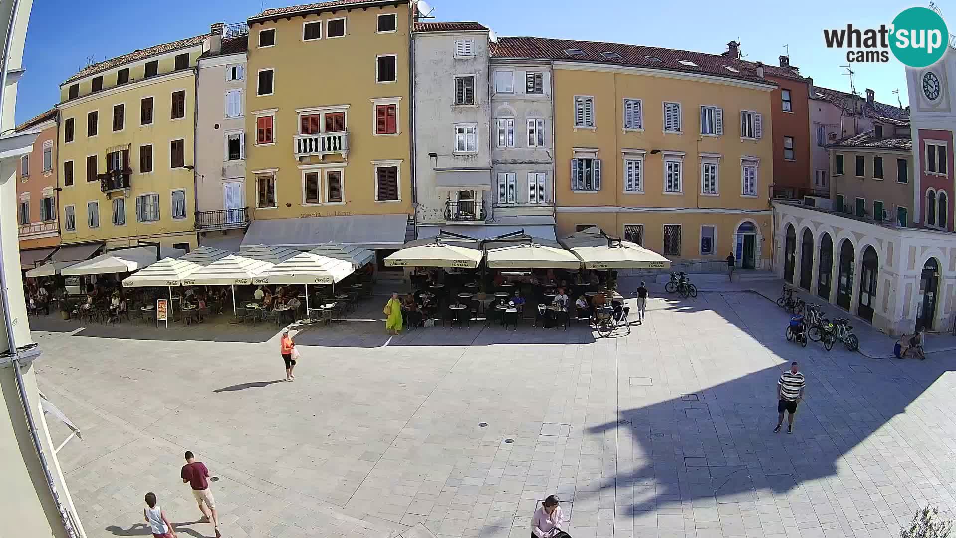 Webcam Rovinj Centre – Place Principale