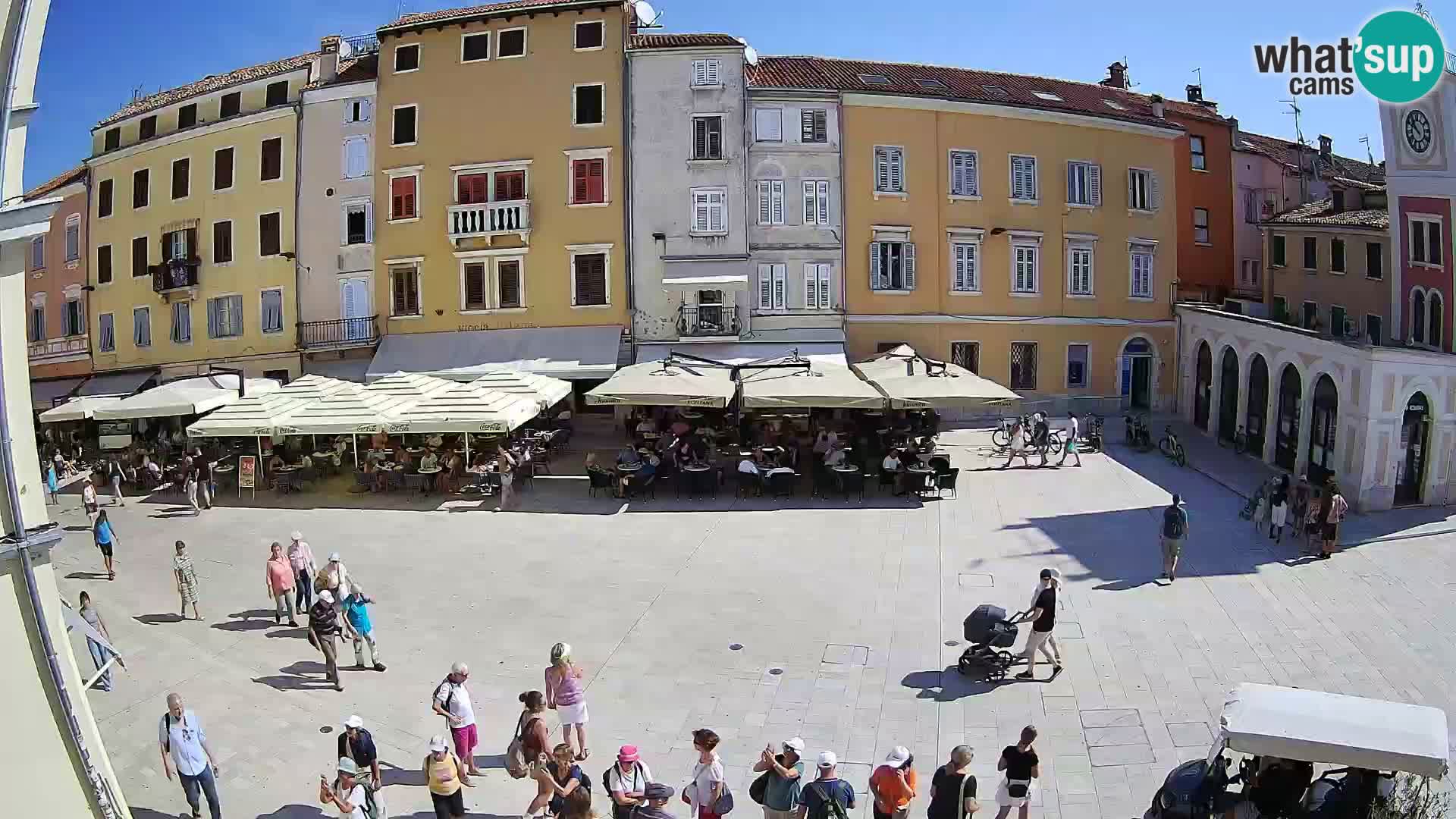 Rovinj Center Webcam – Main Square