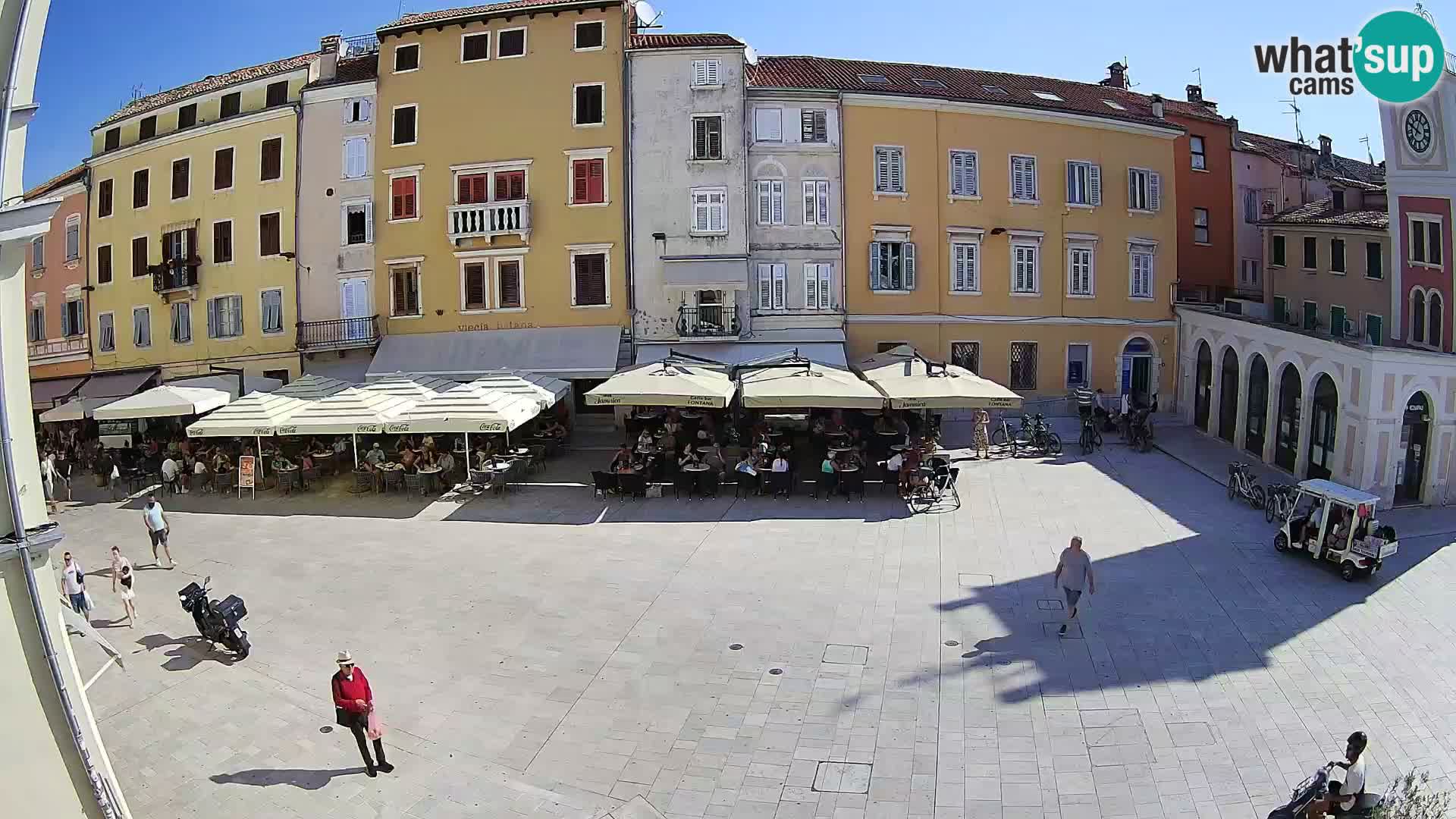 Webcam Rovinj Centre – Place Principale