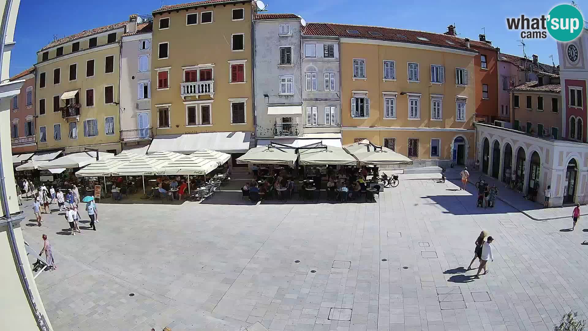 Webcam Rovinj Centar – glavni trg
