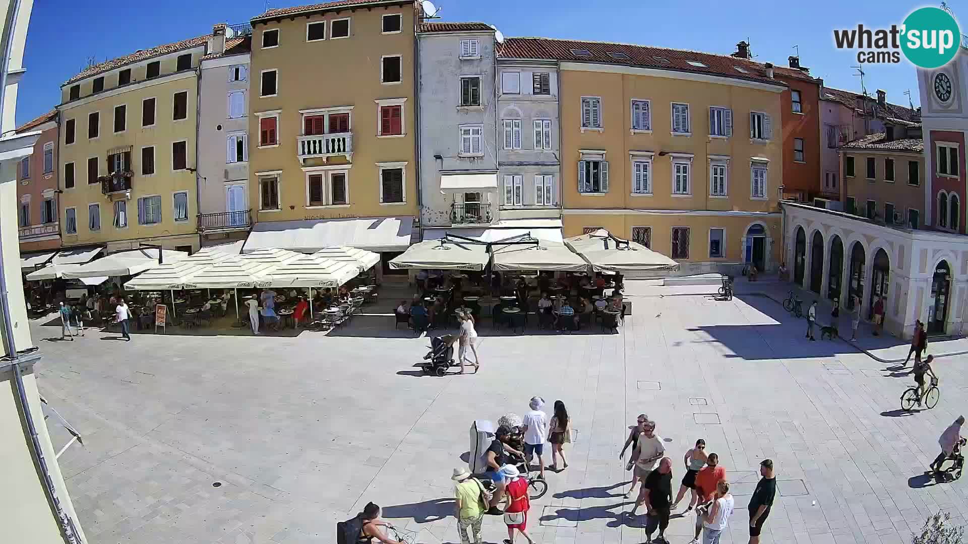 Webcam Rovinj Centre – Place Principale