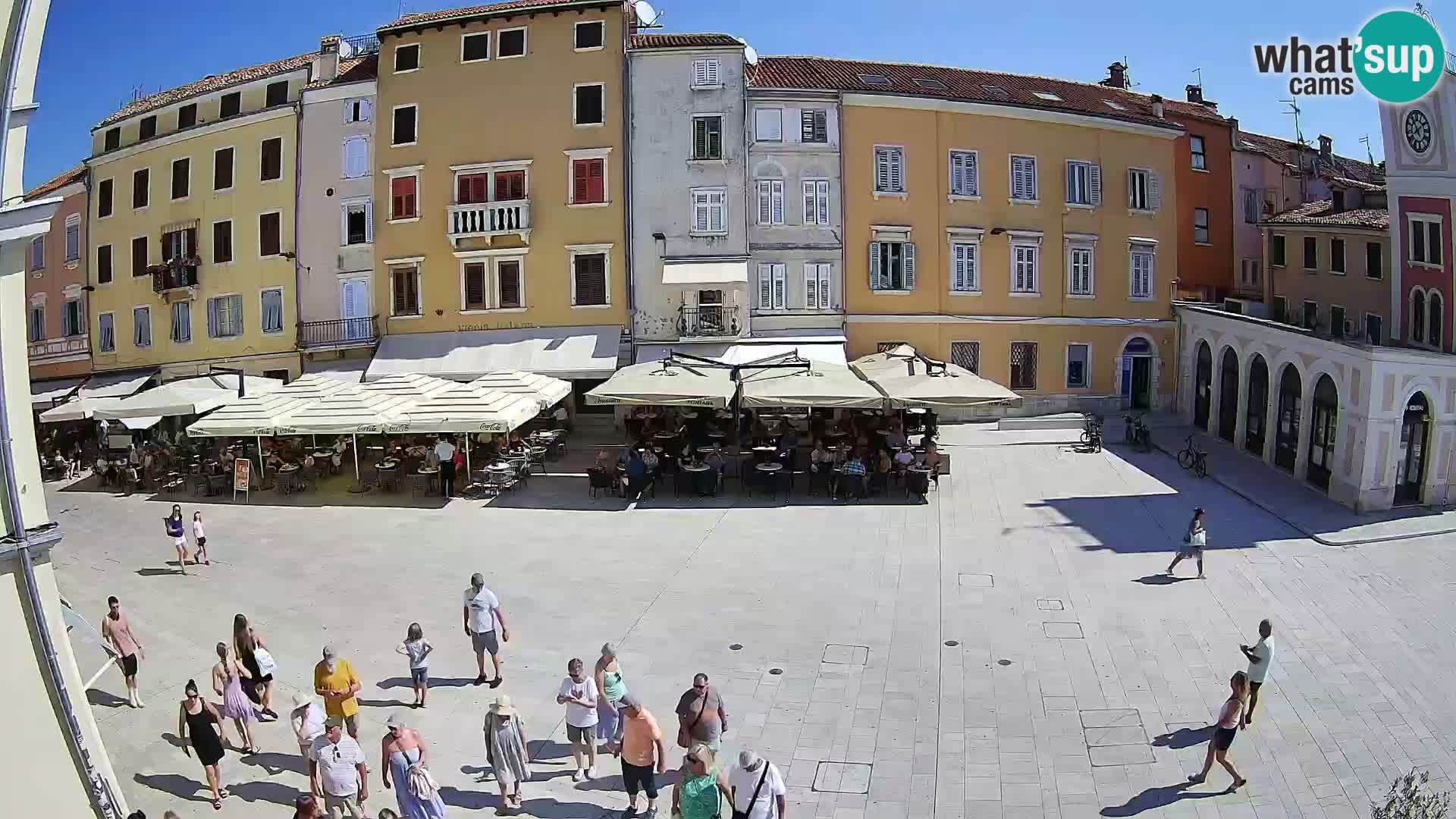 Webcam Rovinj Centar – glavni trg