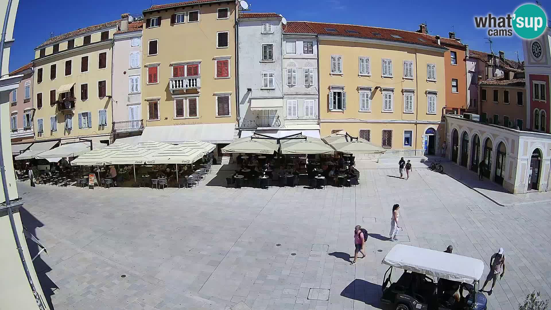 Spletna kamera Rovinj Center – Glavni trg