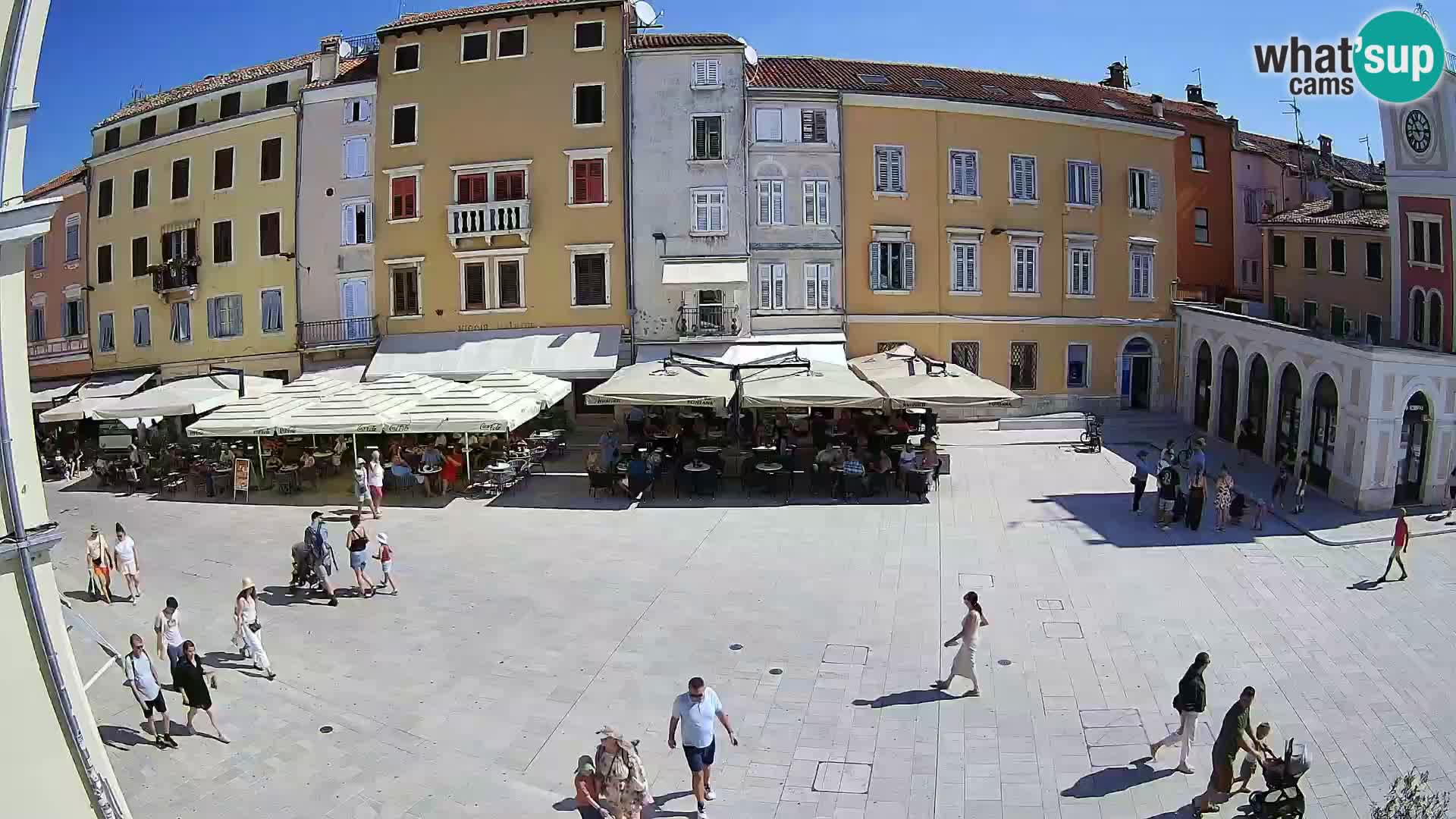 Webcam Rovinj Centre – Place Principale