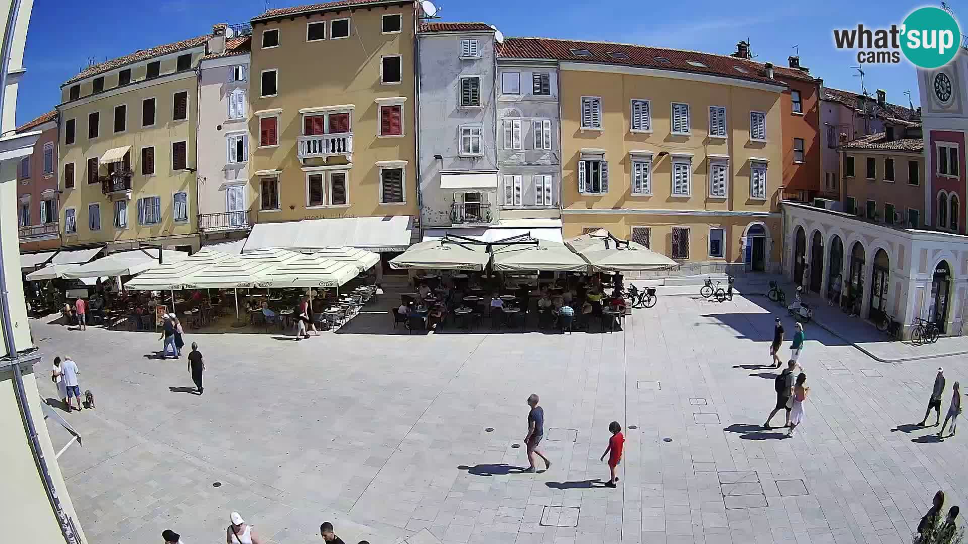 Webcam Rovinj Centar – glavni trg