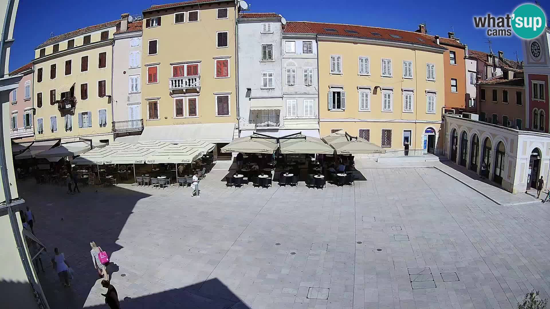 Webcam Rovinj Centre – Place Principale