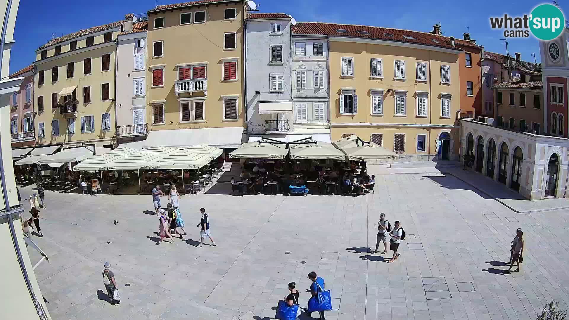 Webcam Rovinj Centar – glavni trg