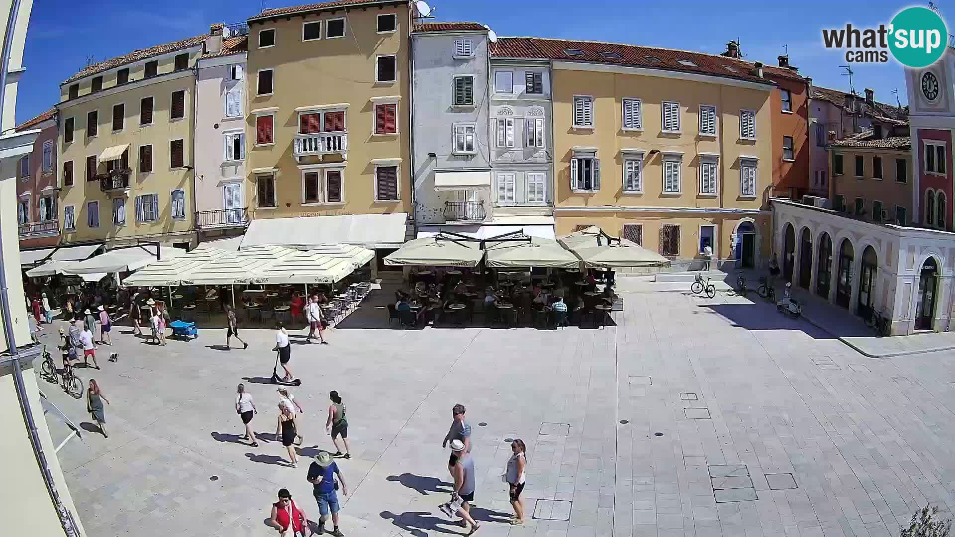 Webcam Rovinj Centre – Place Principale