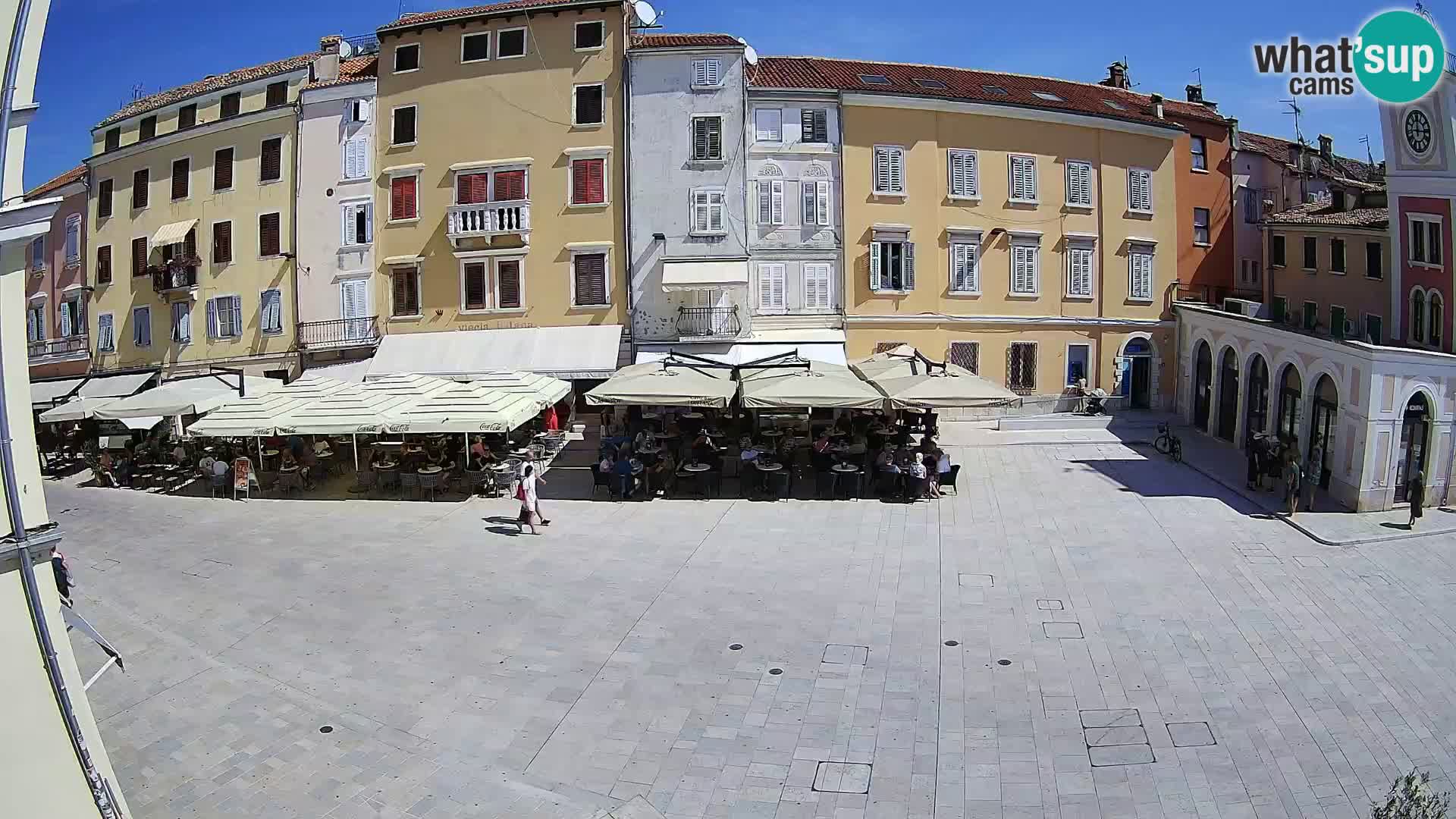 Spletna kamera Rovinj Center – Glavni trg