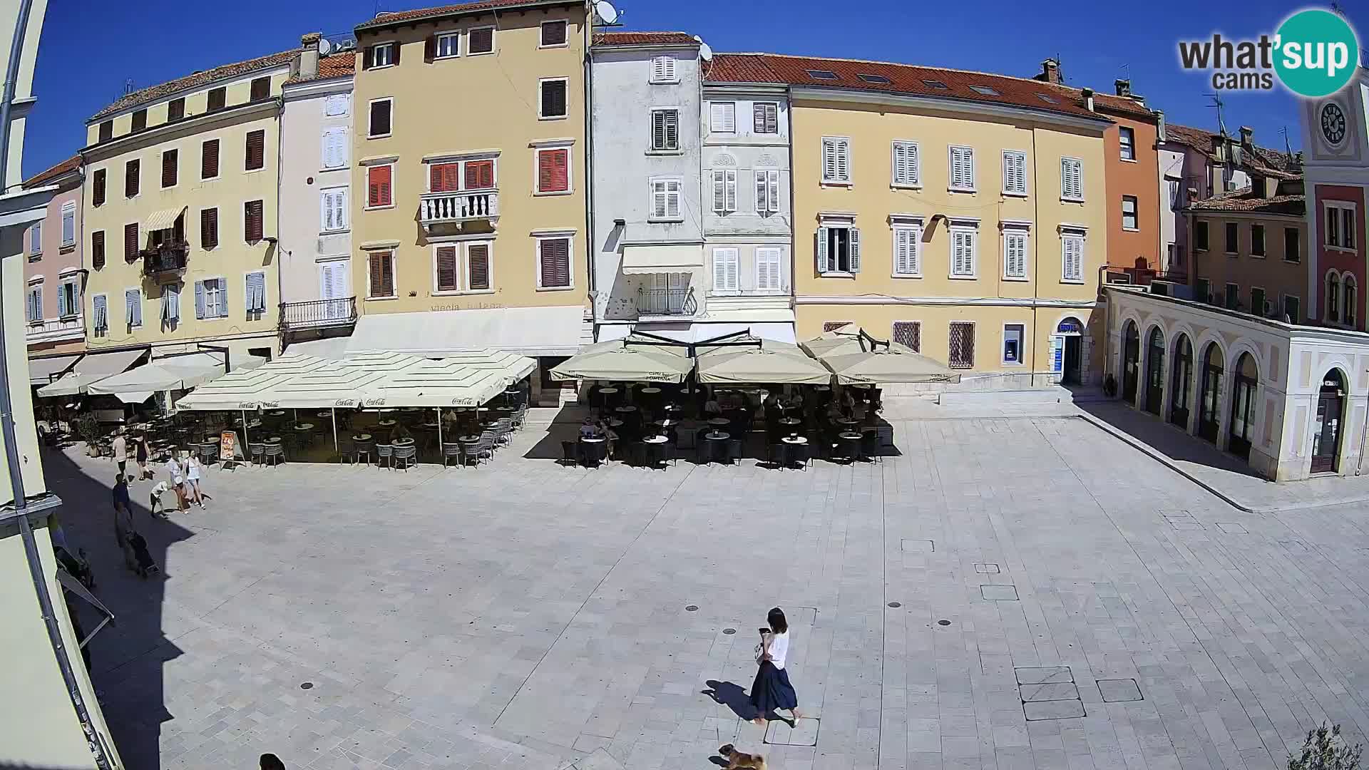 Spletna kamera Rovinj Center – Glavni trg