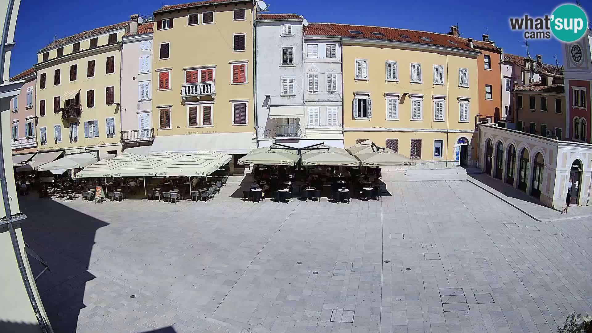Webcam Rovigno Centro – Piazza Centrale