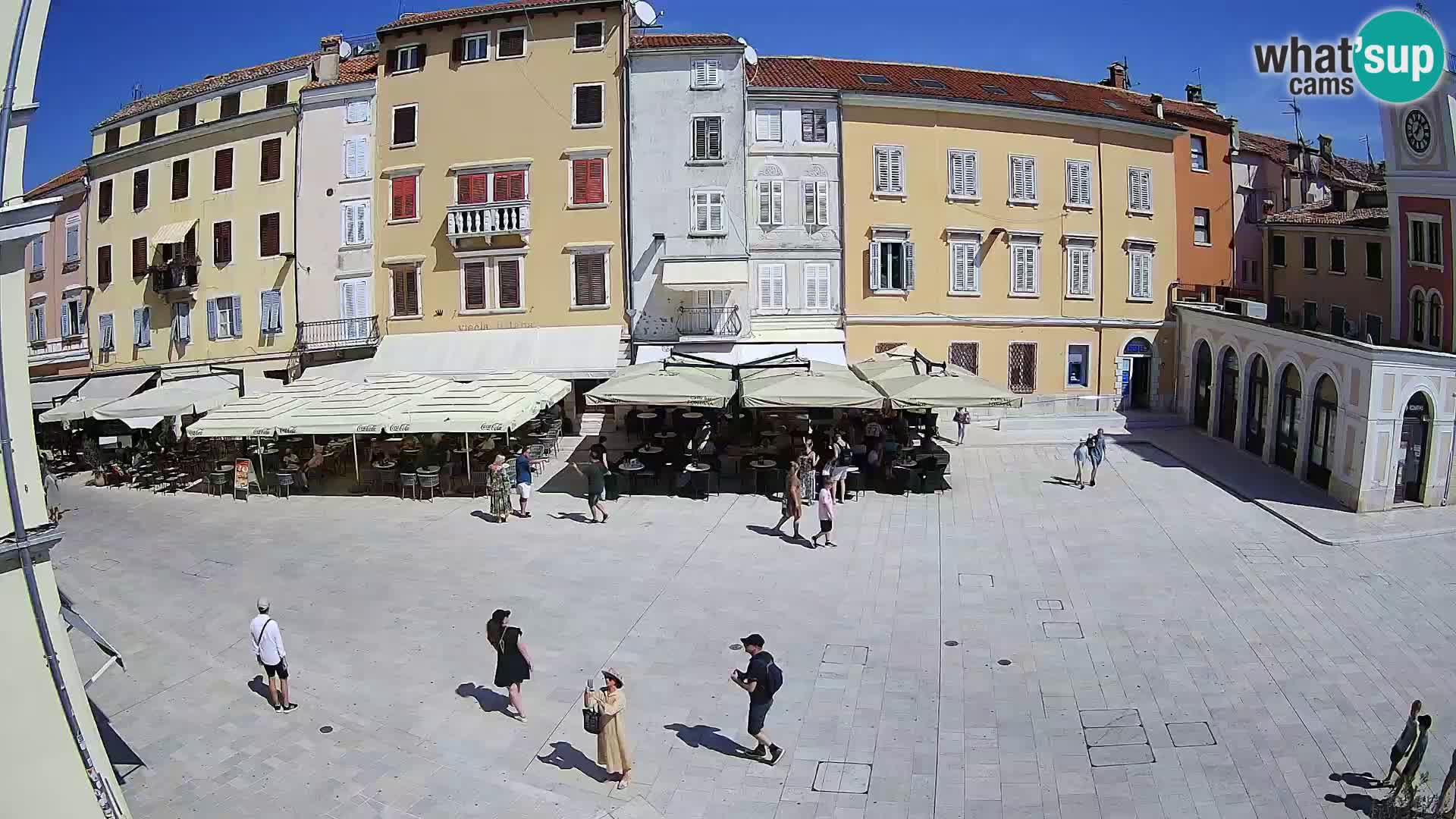 Spletna kamera Rovinj Center – Glavni trg