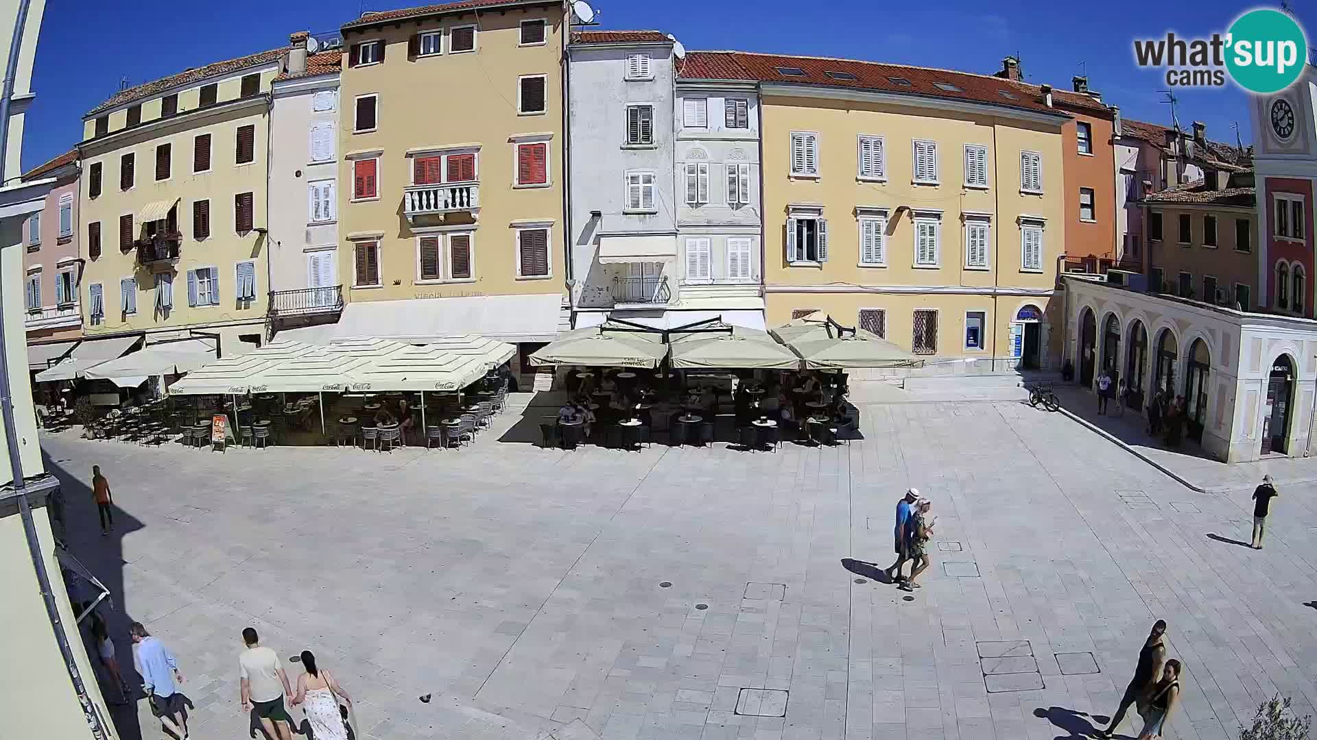 Rovinj Center Webcam – Main Square