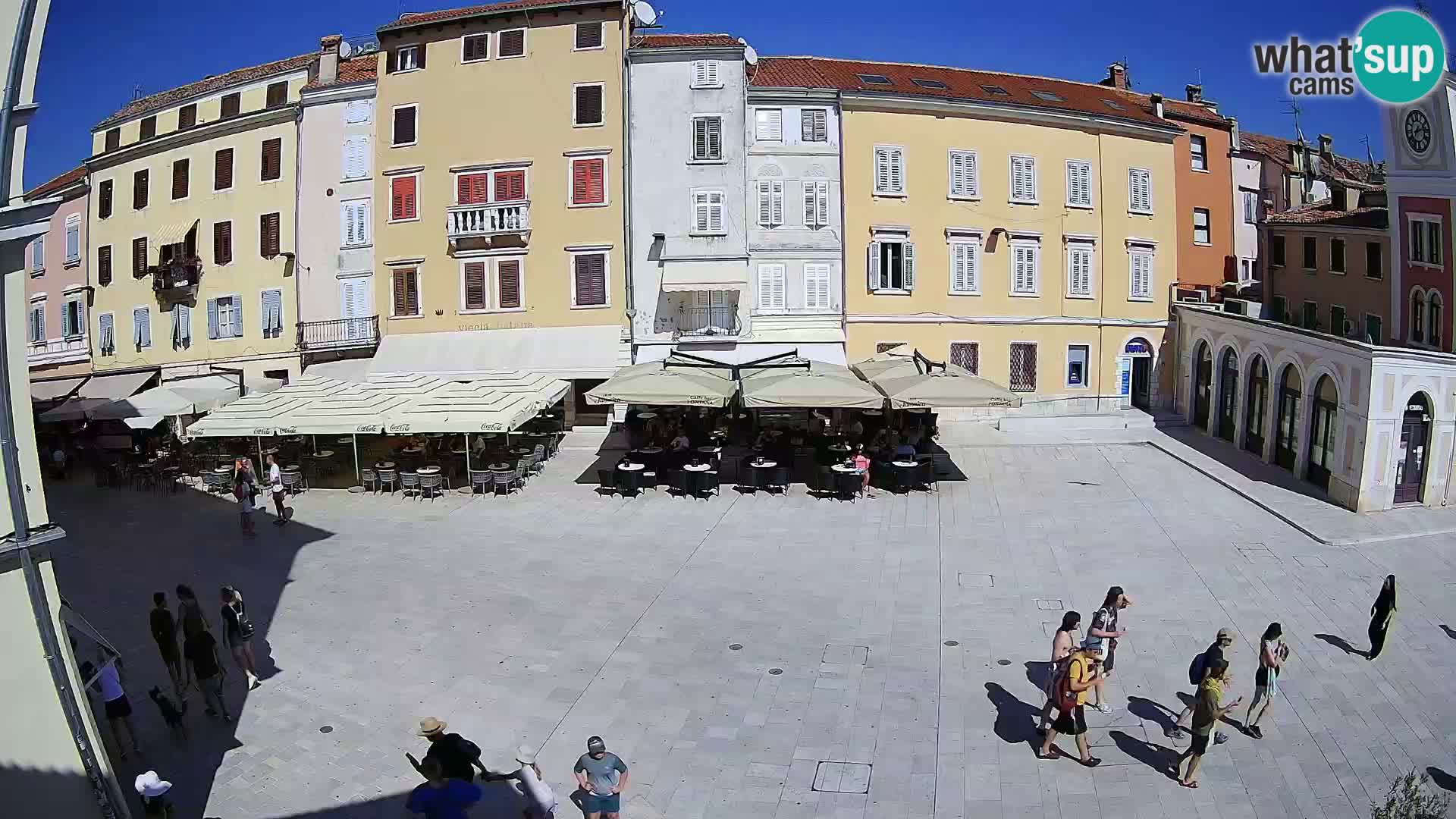 Rovinj Center Webcam – Main Square