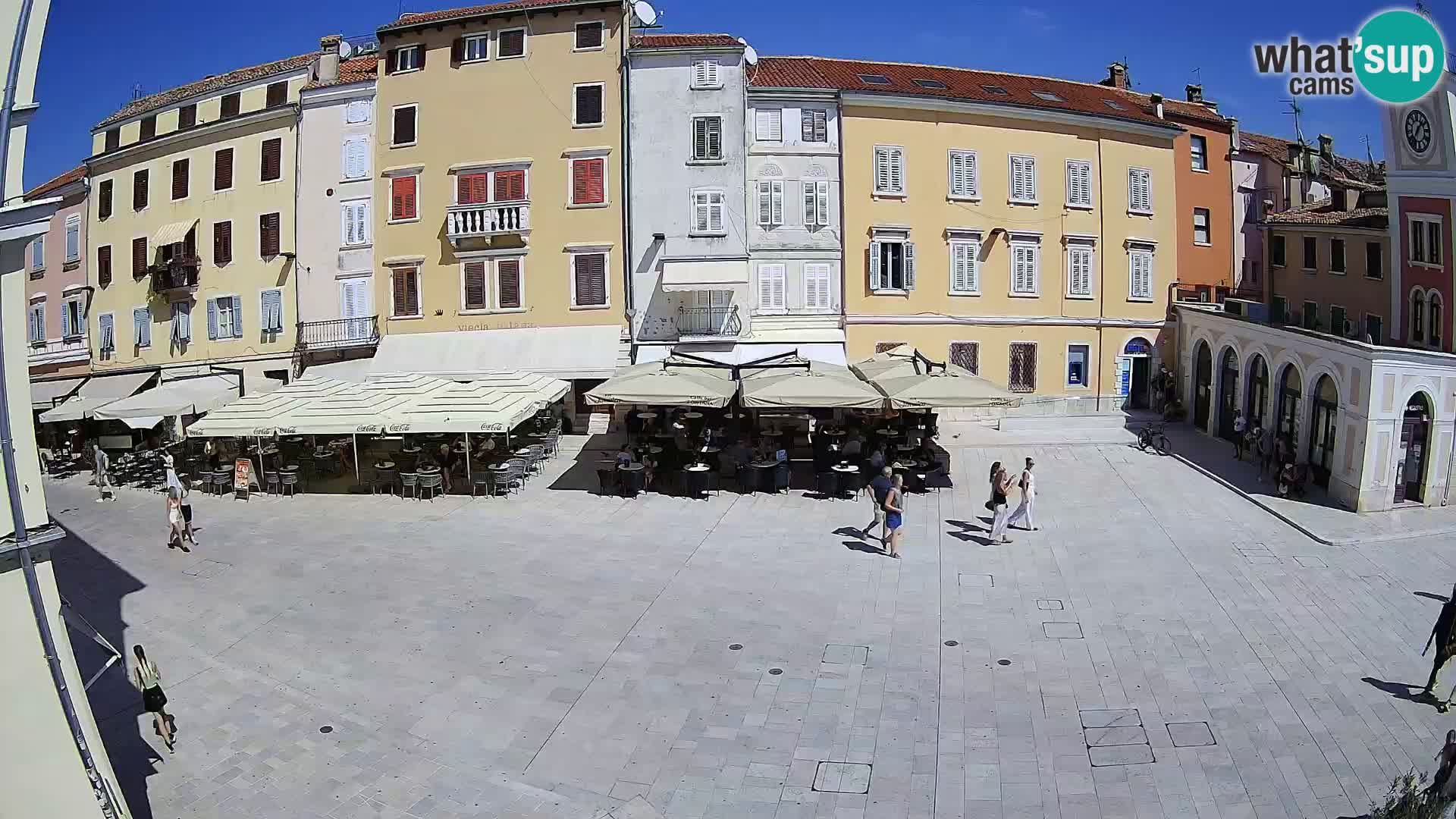 Webcam Rovinj Centar – glavni trg