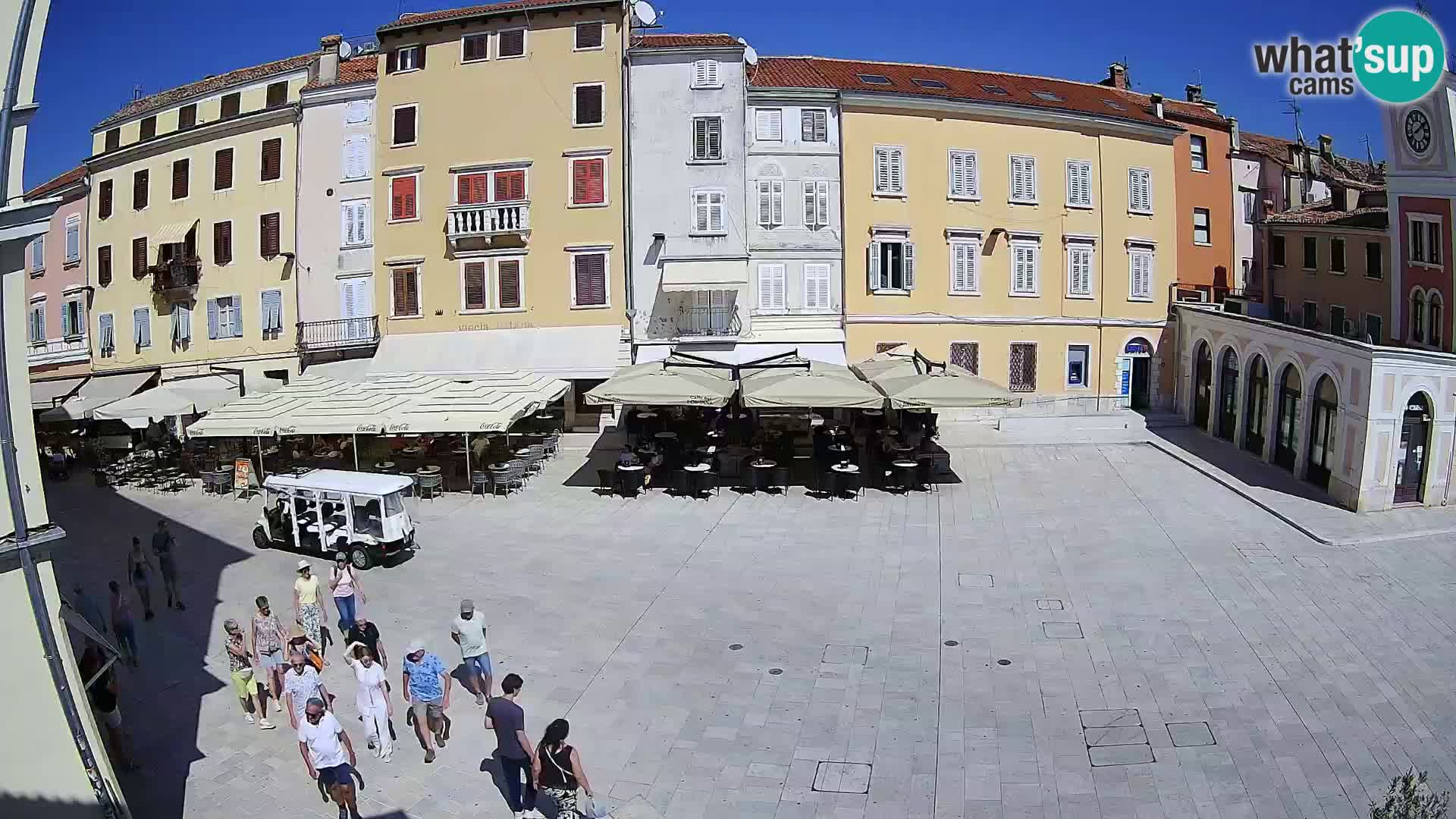 Webcam Rovinj Centar – glavni trg