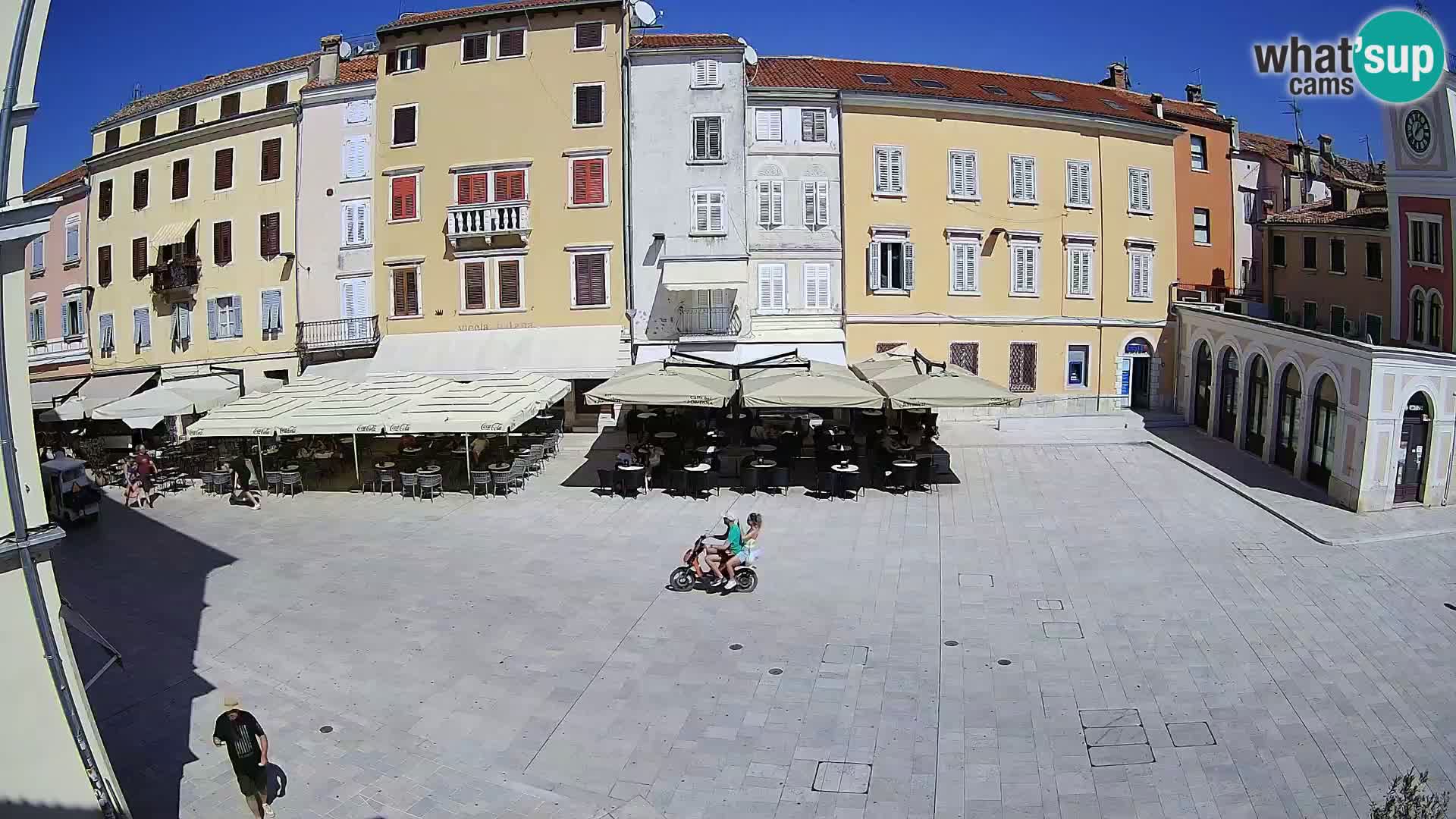 Webcam Rovinj Center – Plaza Principal
