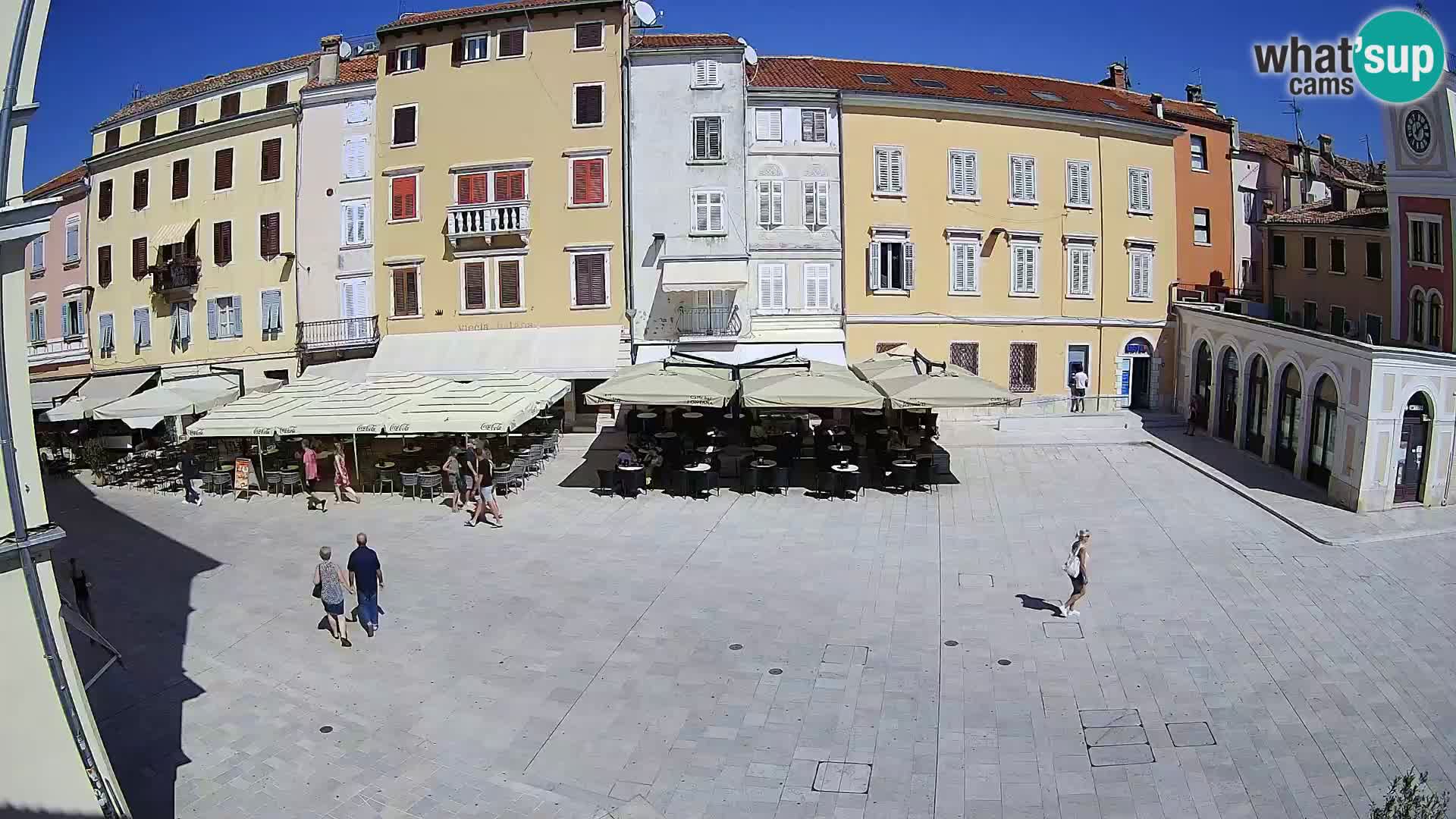Webcam Rovinj Center – Plaza Principal