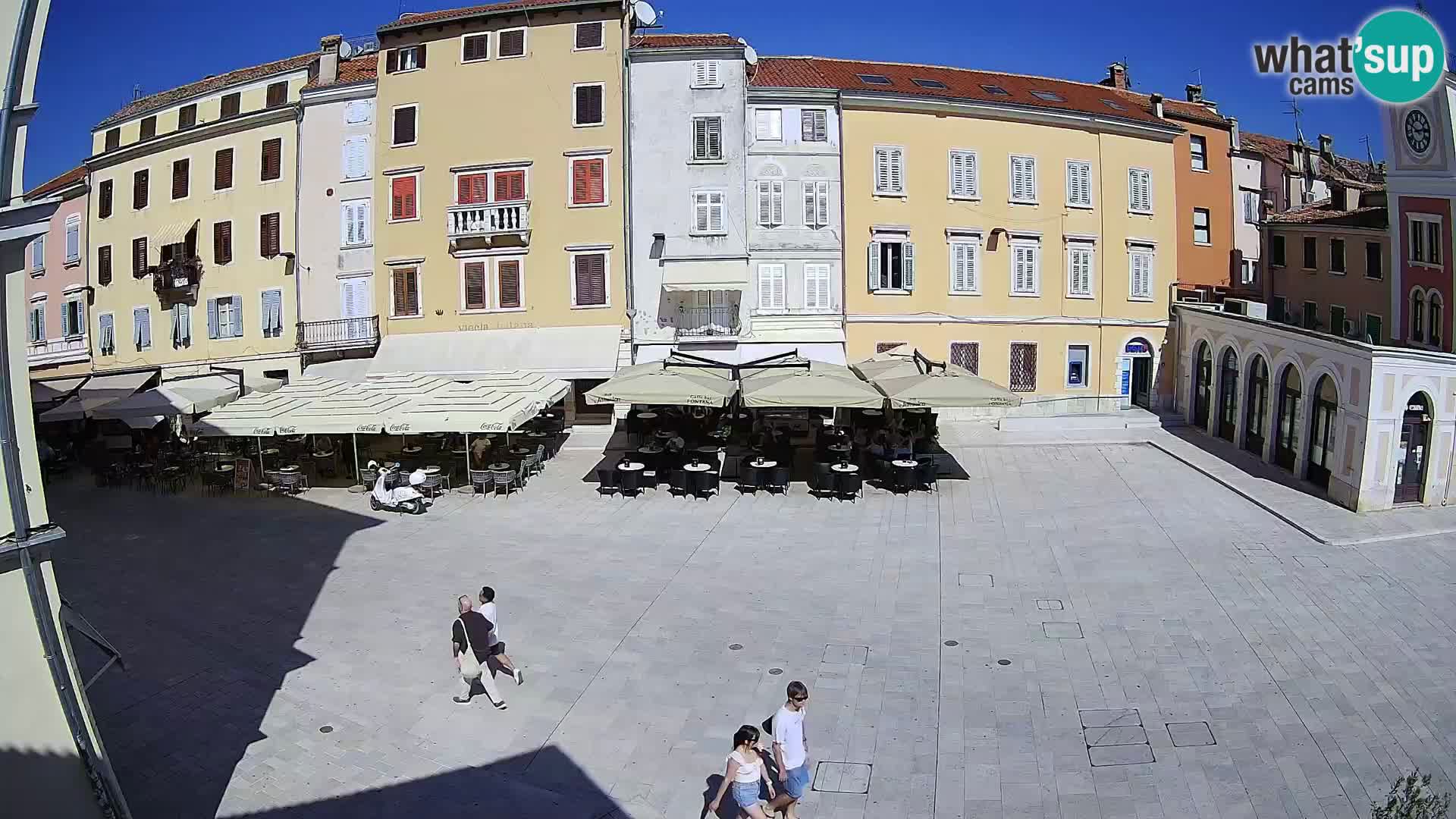 Spletna kamera Rovinj Center – Glavni trg