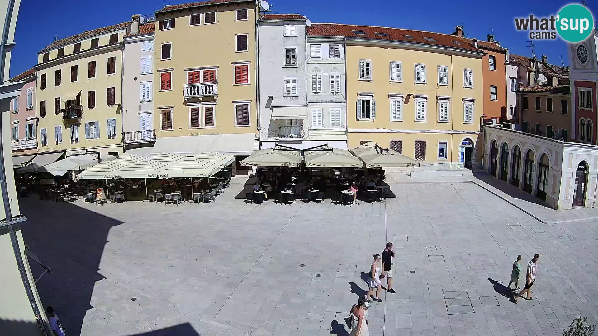 Webcam Rovinj Center – Plaza Principal